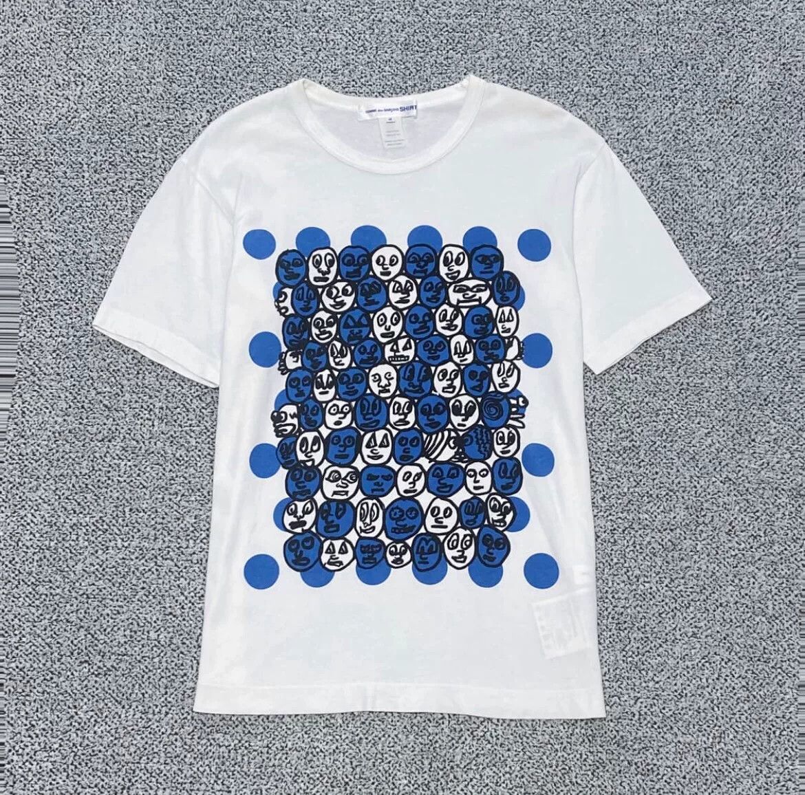 Comme des Garcons PLAY Comme des Garçons Graphic Short Sleeve T-Shirt Size US M / EU 48-50 / 2 - 2 Thumbnail