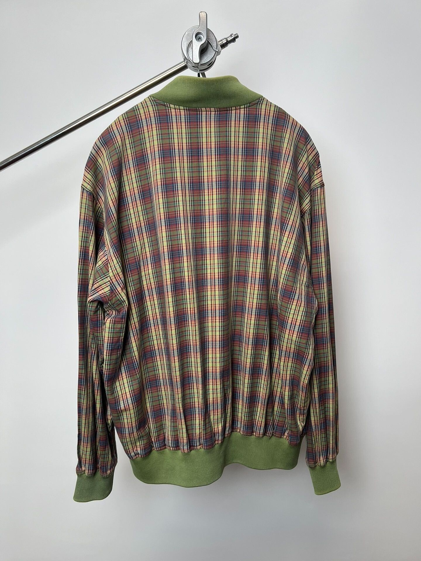 Dior Christian Dior Green Plaid Zip Jacket Size US M / EU 48-50 / 2 - 7 Thumbnail