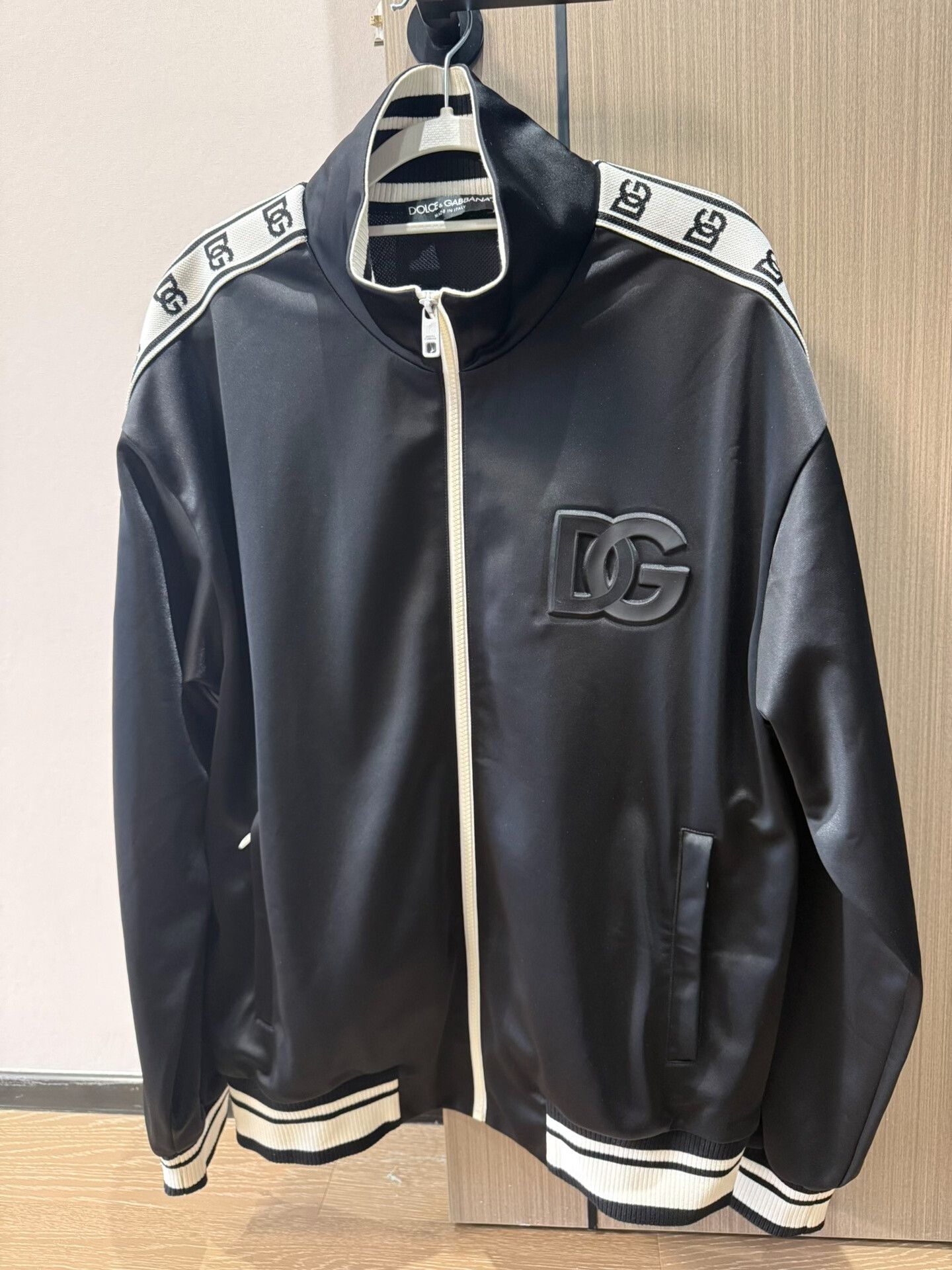 Dolce & Gabbana Dolce & Gabbana Black and White Jacket Size US M / EU 48-50 / 2 - 2 Thumbnail