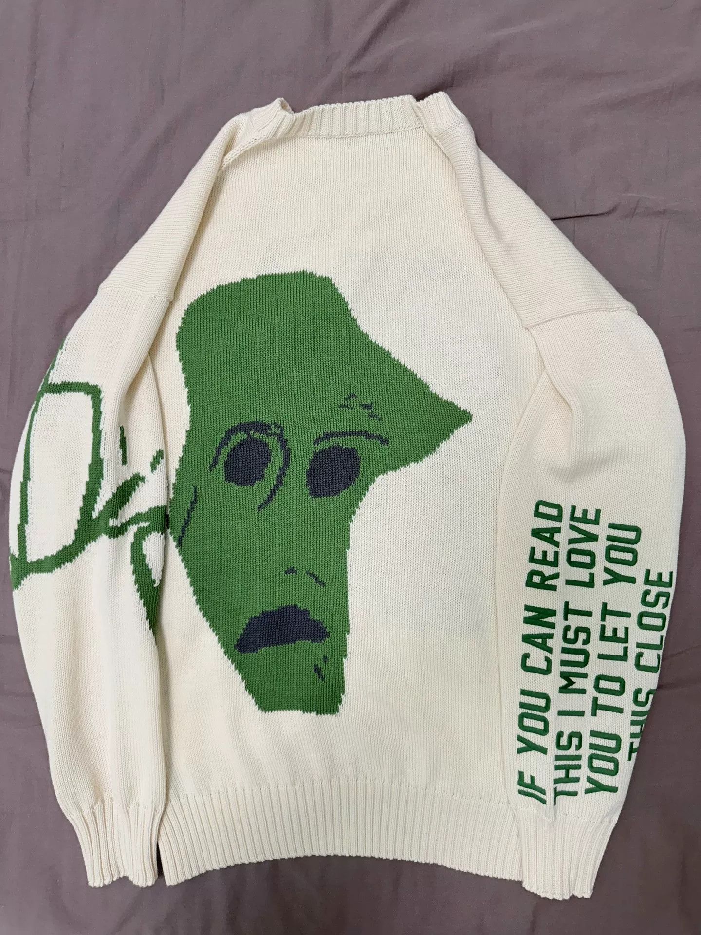 Dior DIOR x Travis Scott Abstract Wool Sweater Size US S / EU 44-46 / 1 - 2 Thumbnail