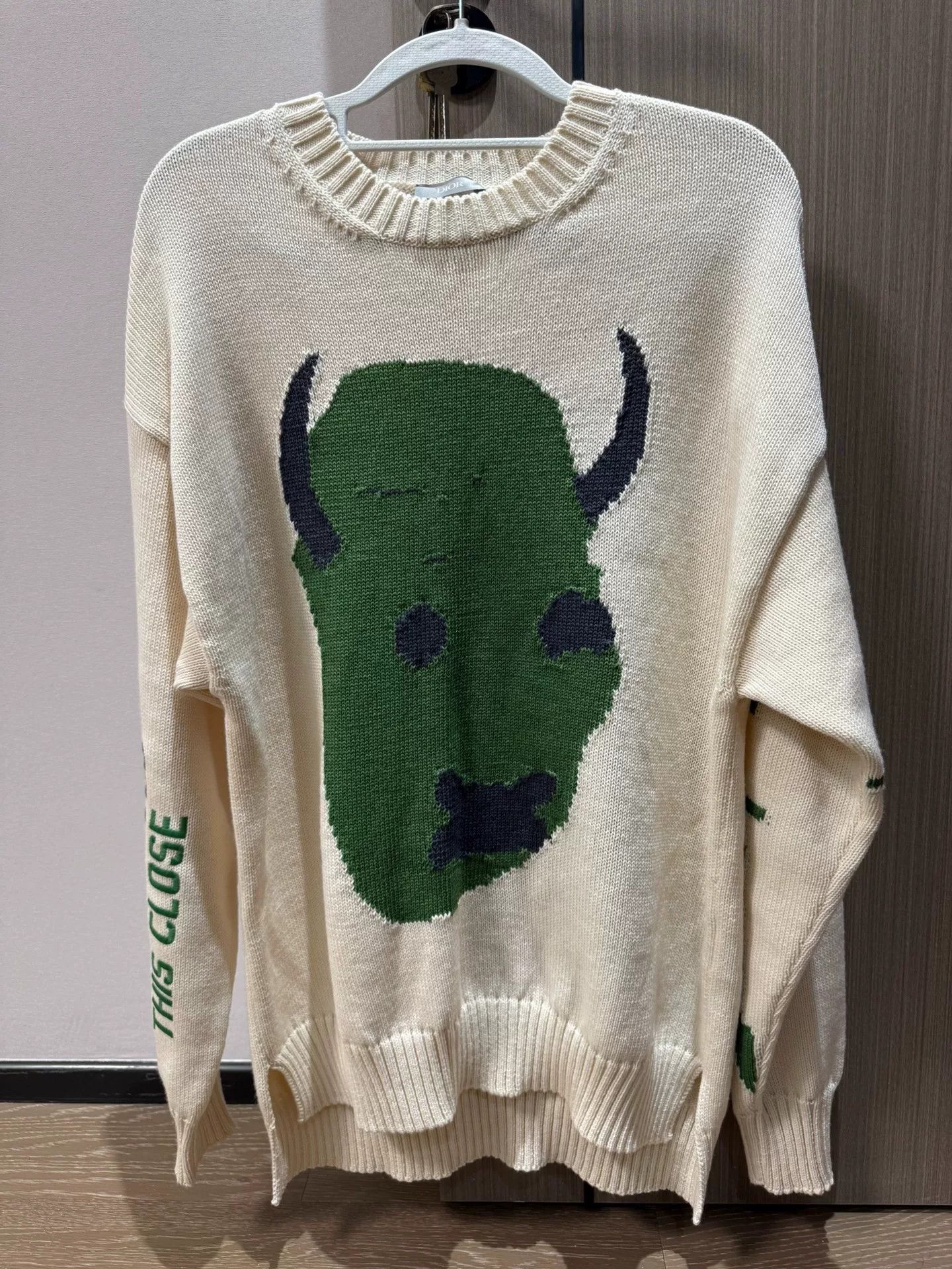 Dior DIOR x Travis Scott Abstract Wool Sweater Size US S / EU 44-46 / 1 - 3 Thumbnail