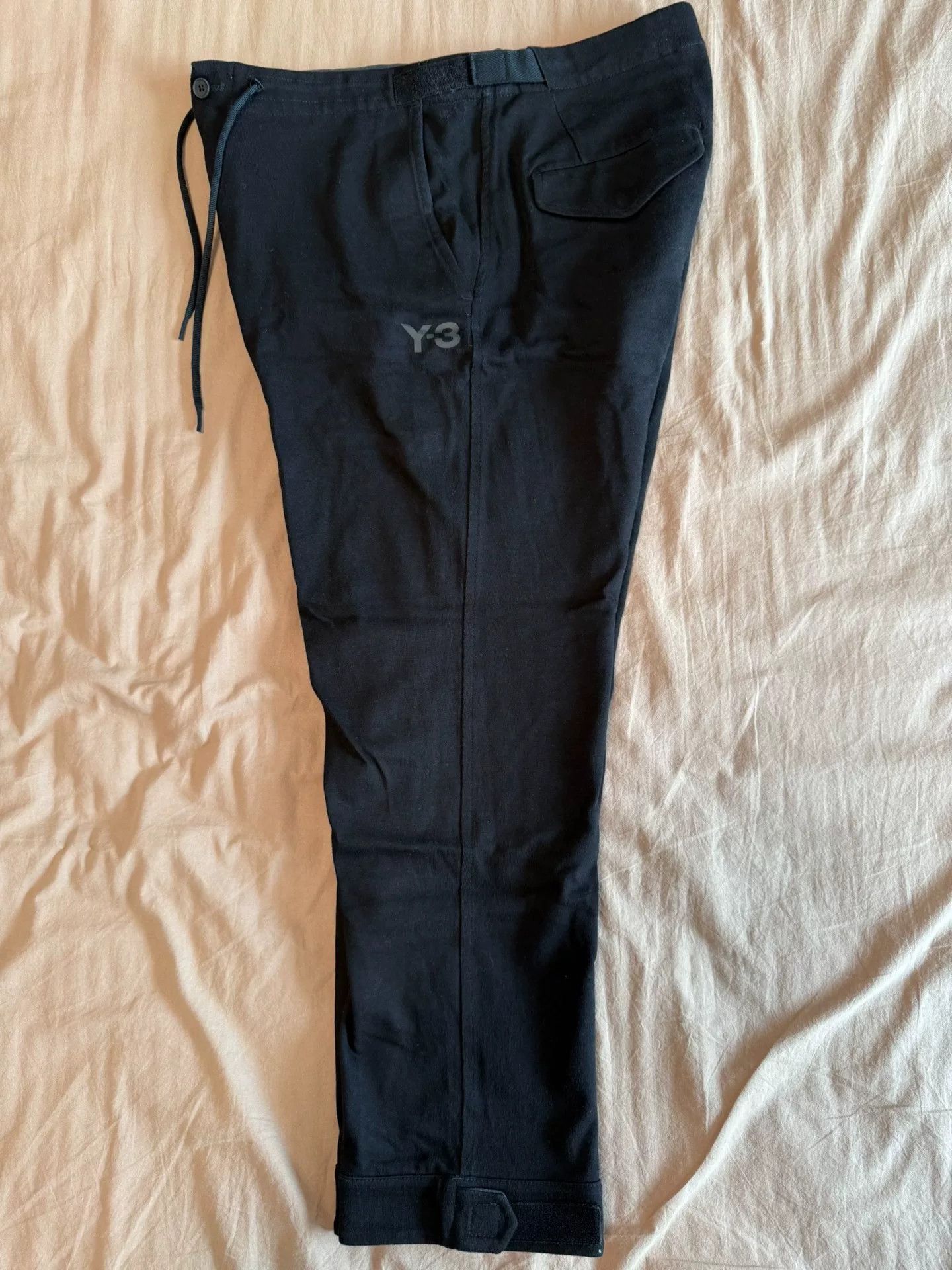 Y-3 Y-3 Men's Black Samurai Pants Size US 30 / EU 46 - 3 Thumbnail
