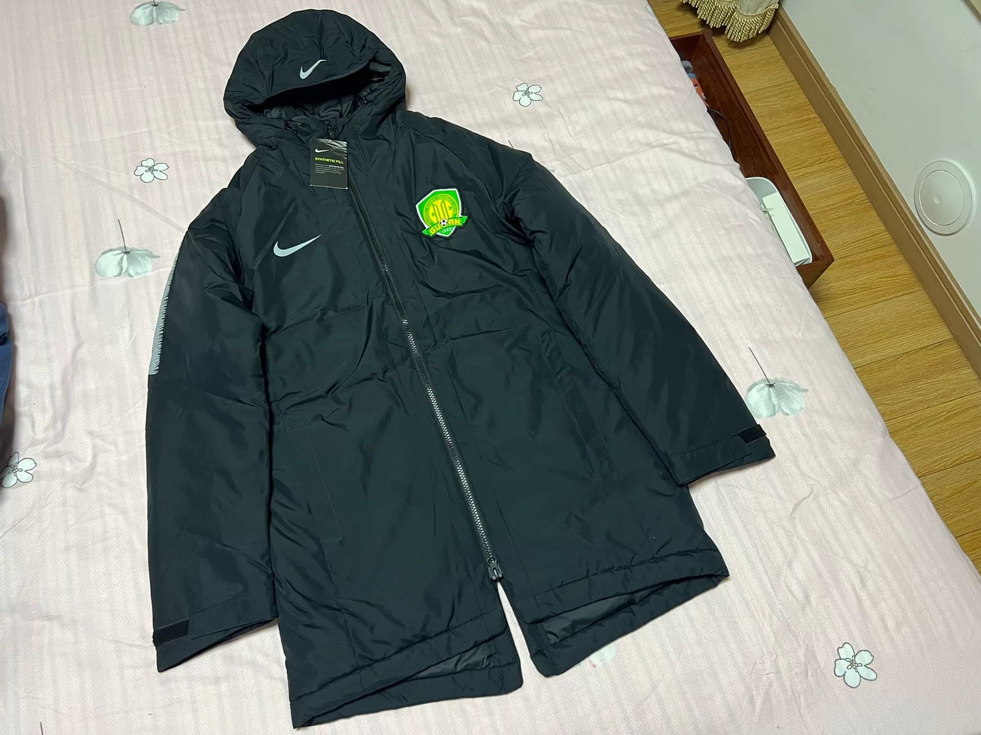 Nike Nike Chinese Super League Player Jacket Size US M / EU 48-50 / 2 - 2 Thumbnail