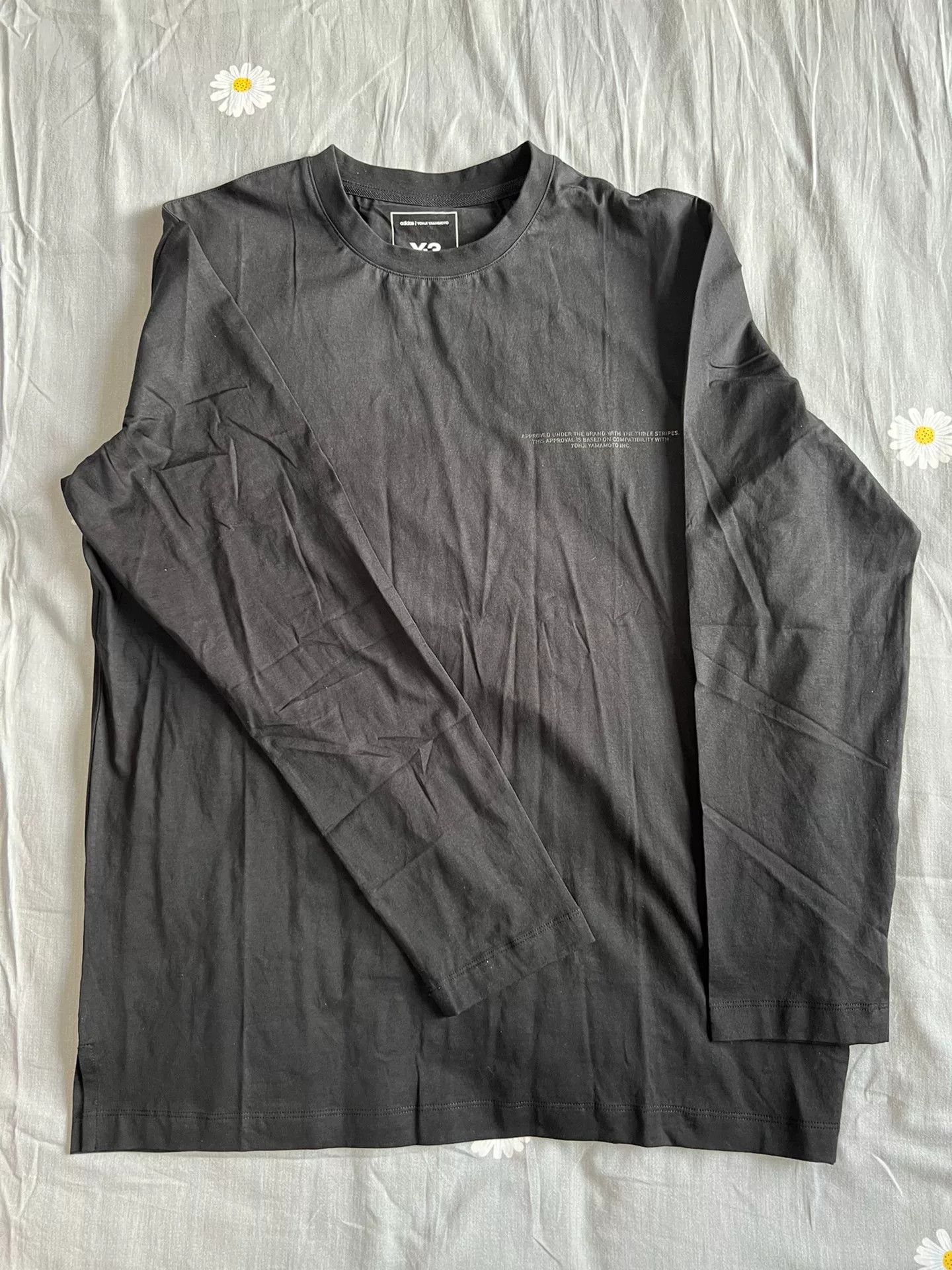 Y-3 Y-3 Men's Long Sleeve T-Shirt Size US S / EU 44-46 / 1 - 3 Thumbnail