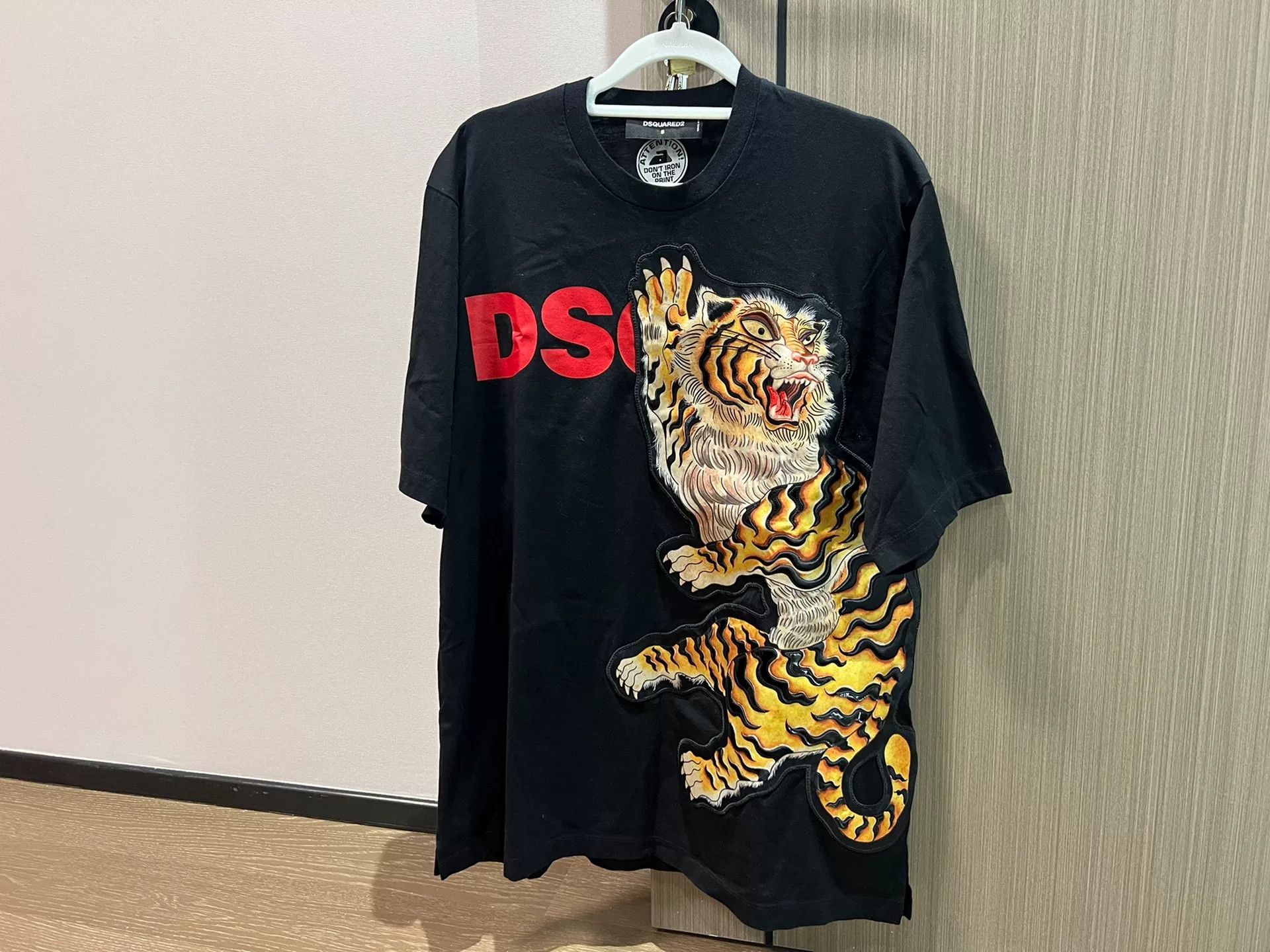 Dsquared2 Dsquared2 Tiger Embroidery Short Sleeve Shirt Size US S / EU 44-46 / 1 - 2 Thumbnail