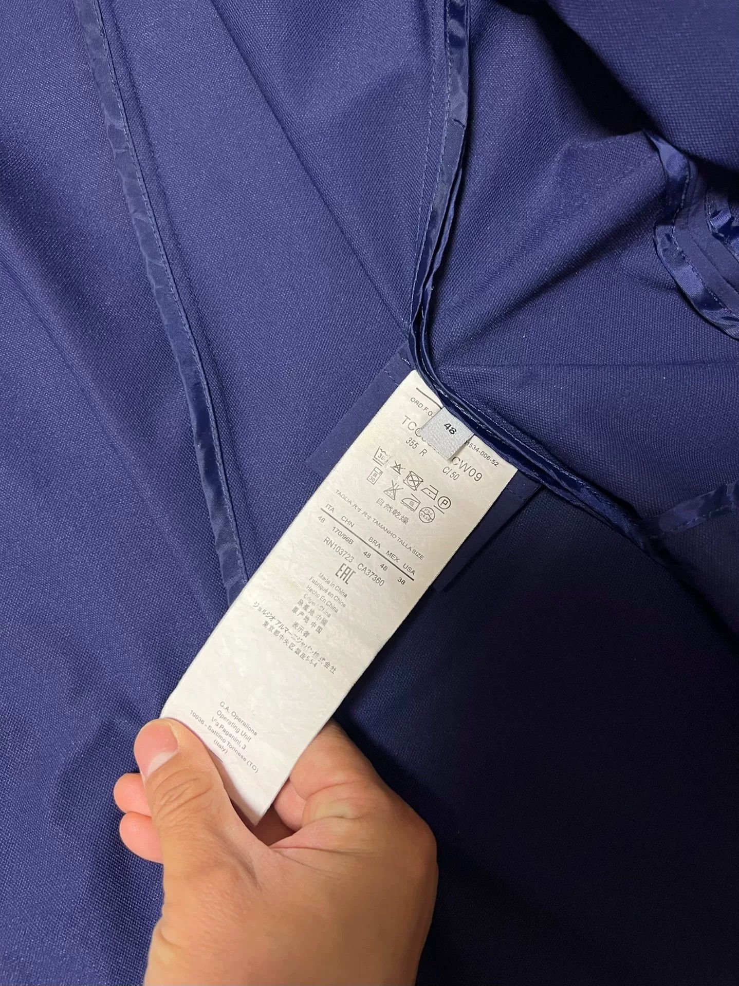 Armani Collezioni Armani Collezioni Casual Jacket Size US M / EU 48-50 / 2 - 6 Thumbnail