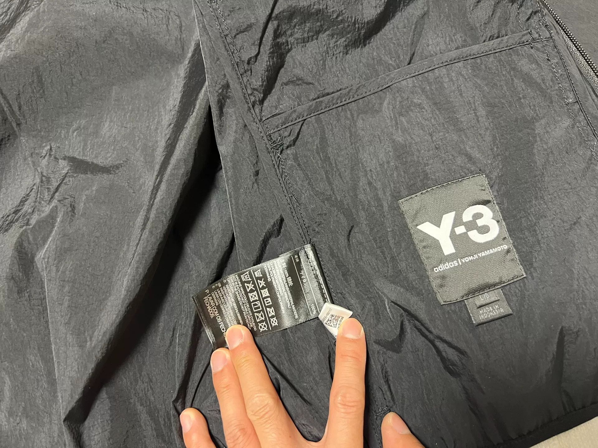 Y-3 Y-3 Men's Casual Windbreaker Coat Size US L / EU 52-54 / 3 - 6 Thumbnail