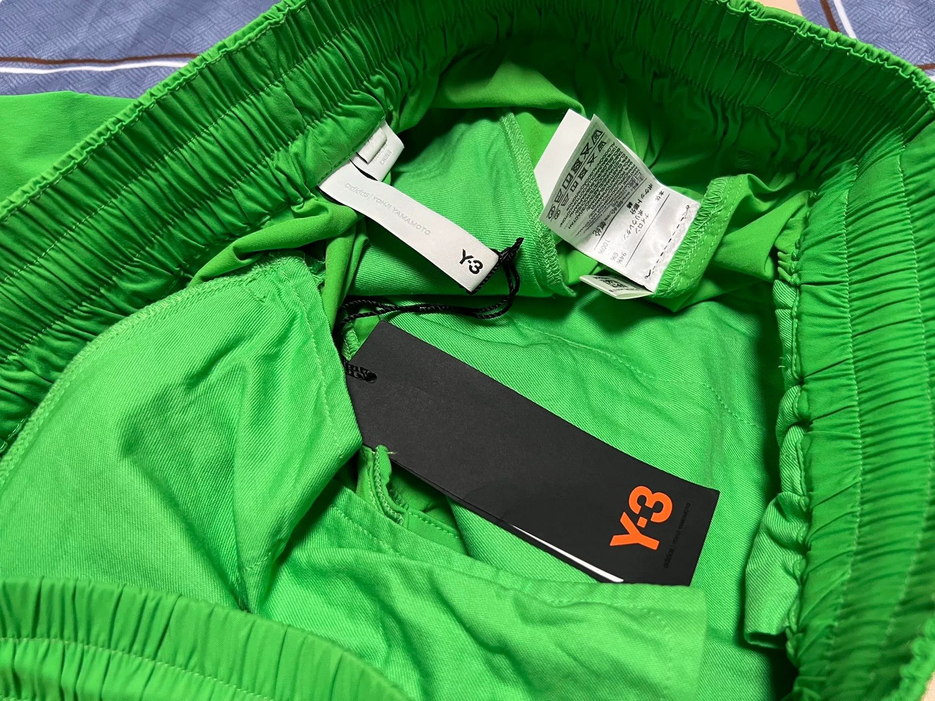 Y-3 Y-3 Men's Slim Fit Green Pants Size US 30 / EU 46 - 8 Thumbnail