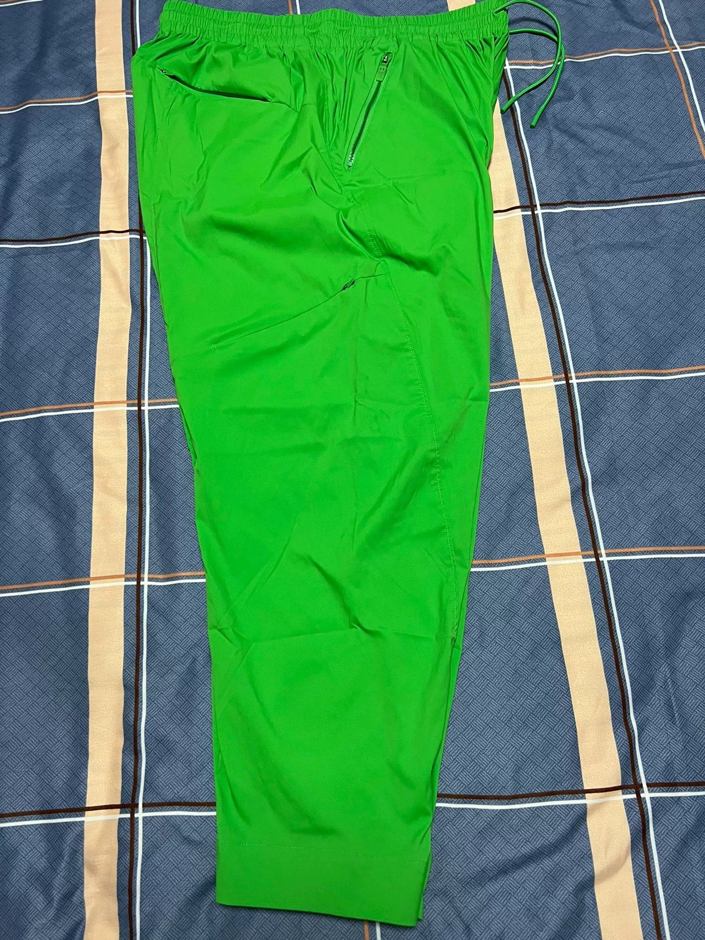 Y-3 Y-3 Men's Slim Fit Green Pants Size US 30 / EU 46 - 4 Thumbnail