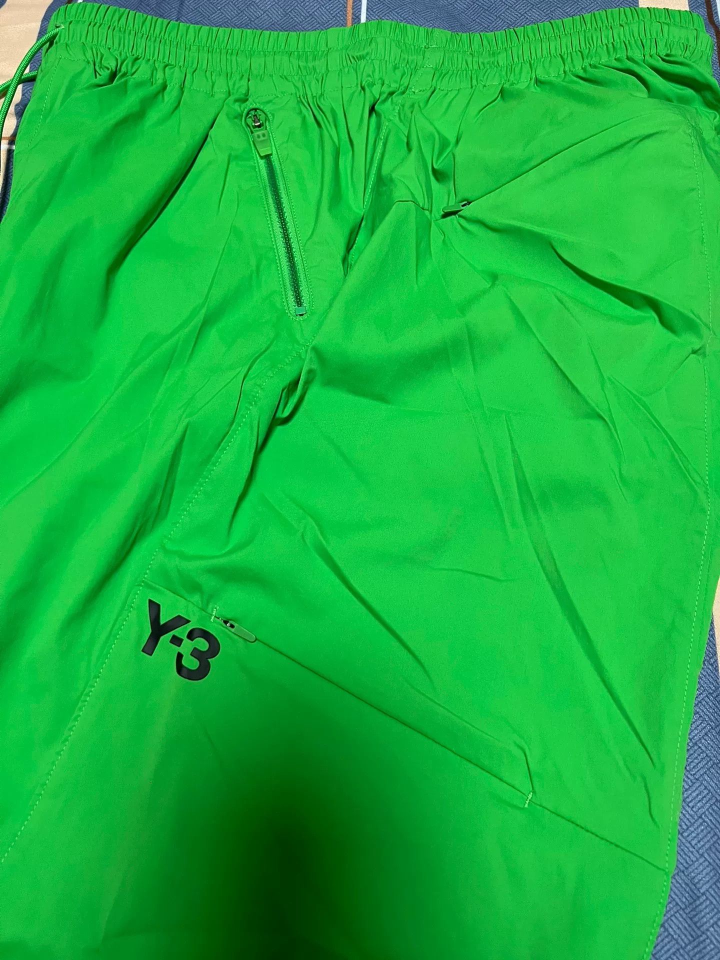 Y-3 Y-3 Men's Slim Fit Green Pants Size US 30 / EU 46 - 7 Thumbnail