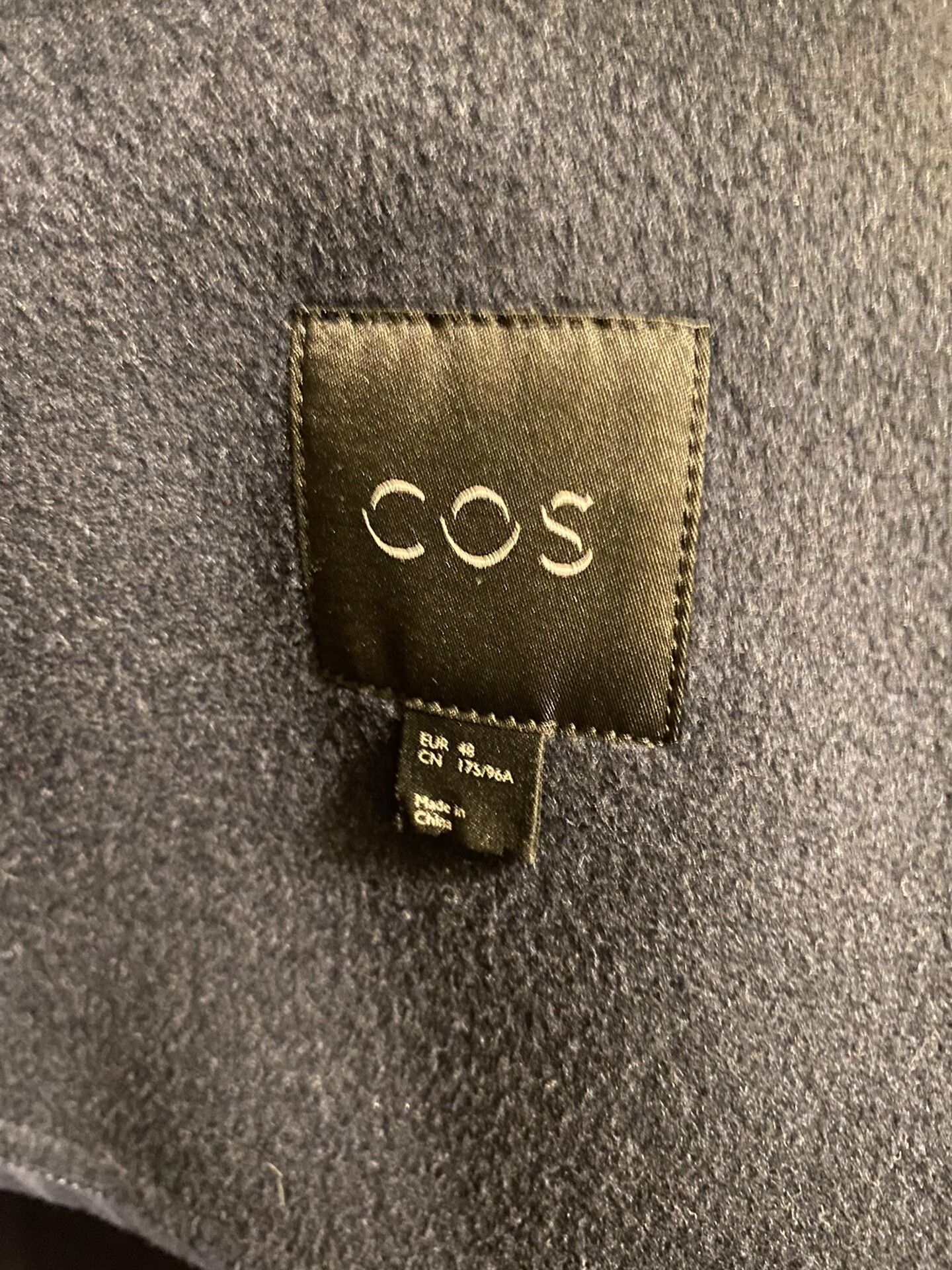 Cos COS Men's Wool Blend Overcoat Size US M / EU 48-50 / 2 - 2 Thumbnail