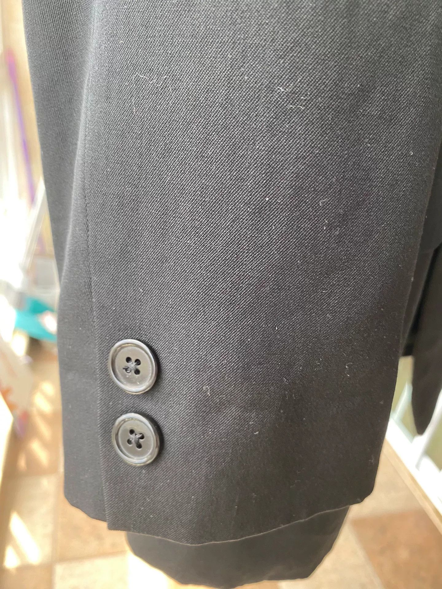 Y's for Men Yohji Yamamoto Y's Black Wool Suit Jacket Size US L / EU 52-54 / 3 - 2 Thumbnail