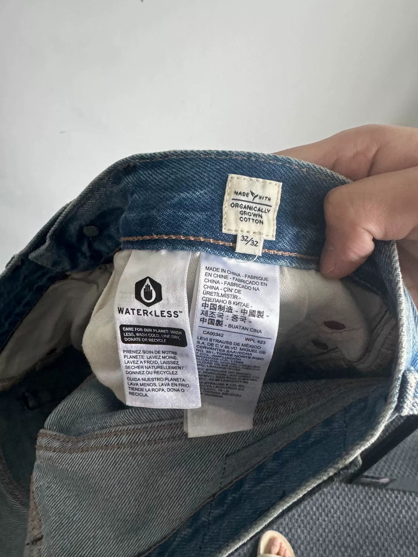 Levi's Levi's 501 Night Shine Denim Jeans Size US 32 / EU 48 - 5 Thumbnail