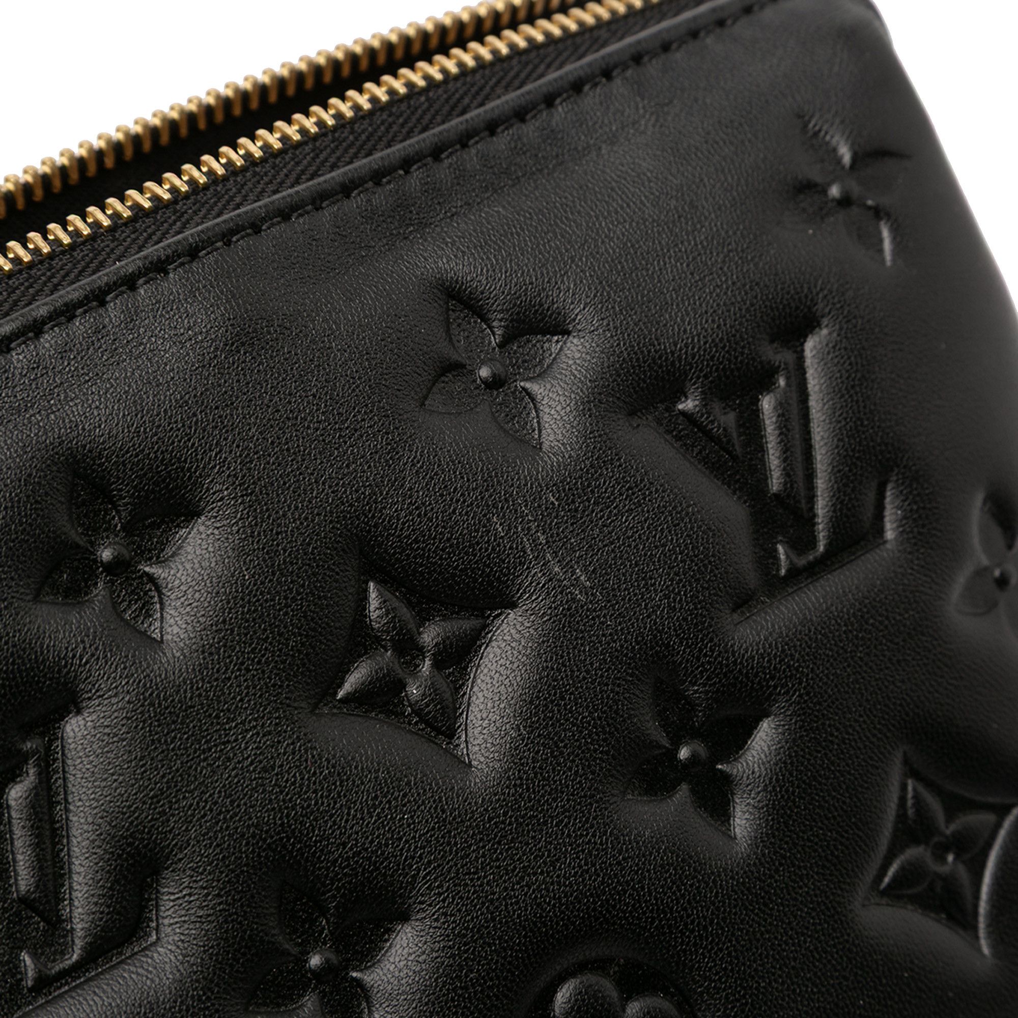 Louis Vuitton Louis Vuitton Monogram Embossed Puffy Lambskin Coussin PM Size ONE SIZE - 8 Thumbnail
