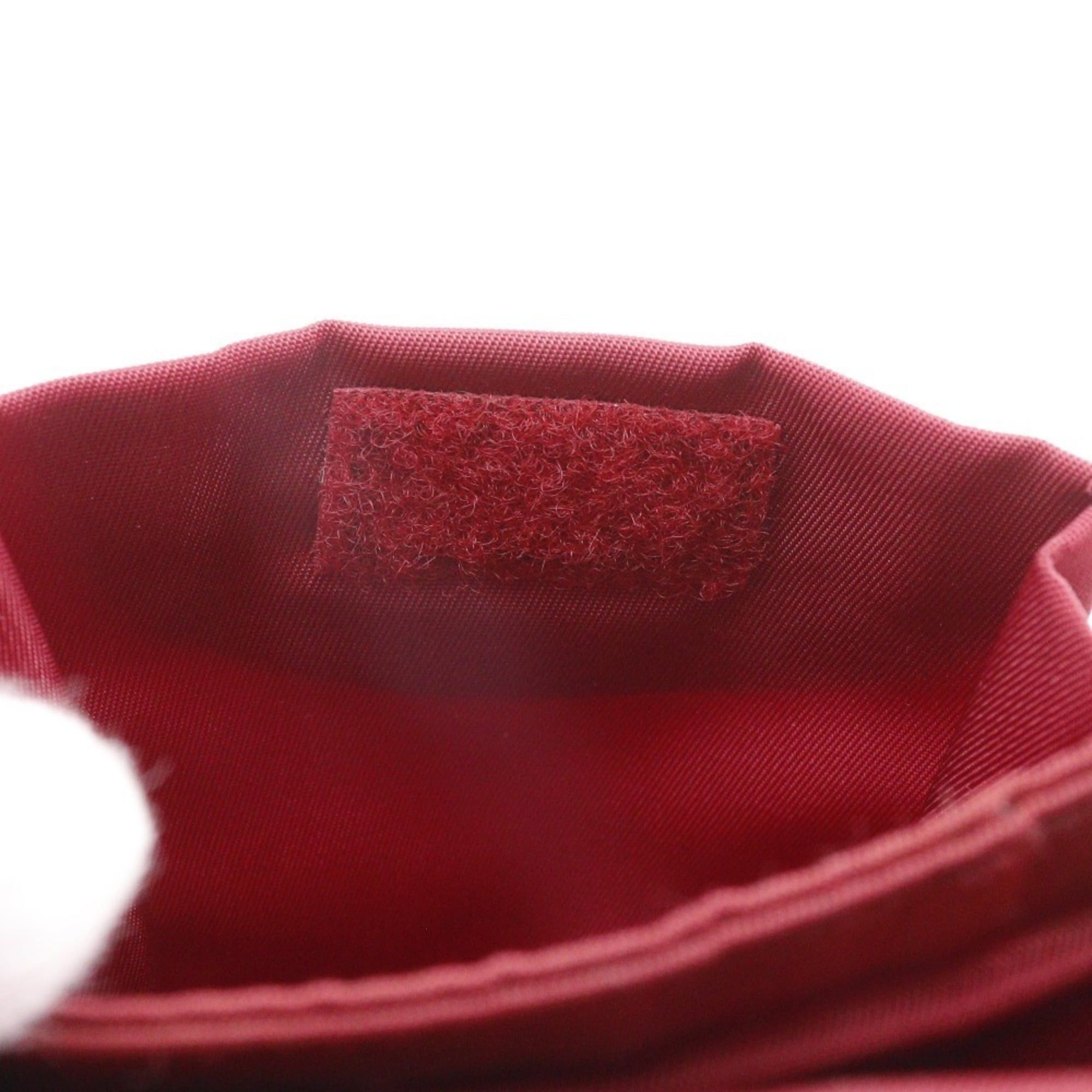 Prada Prada 2WAY waist bag shoulder MV583 nylon CERISE red 2way flap for women Size ONE SIZE - 16 Thumbnail