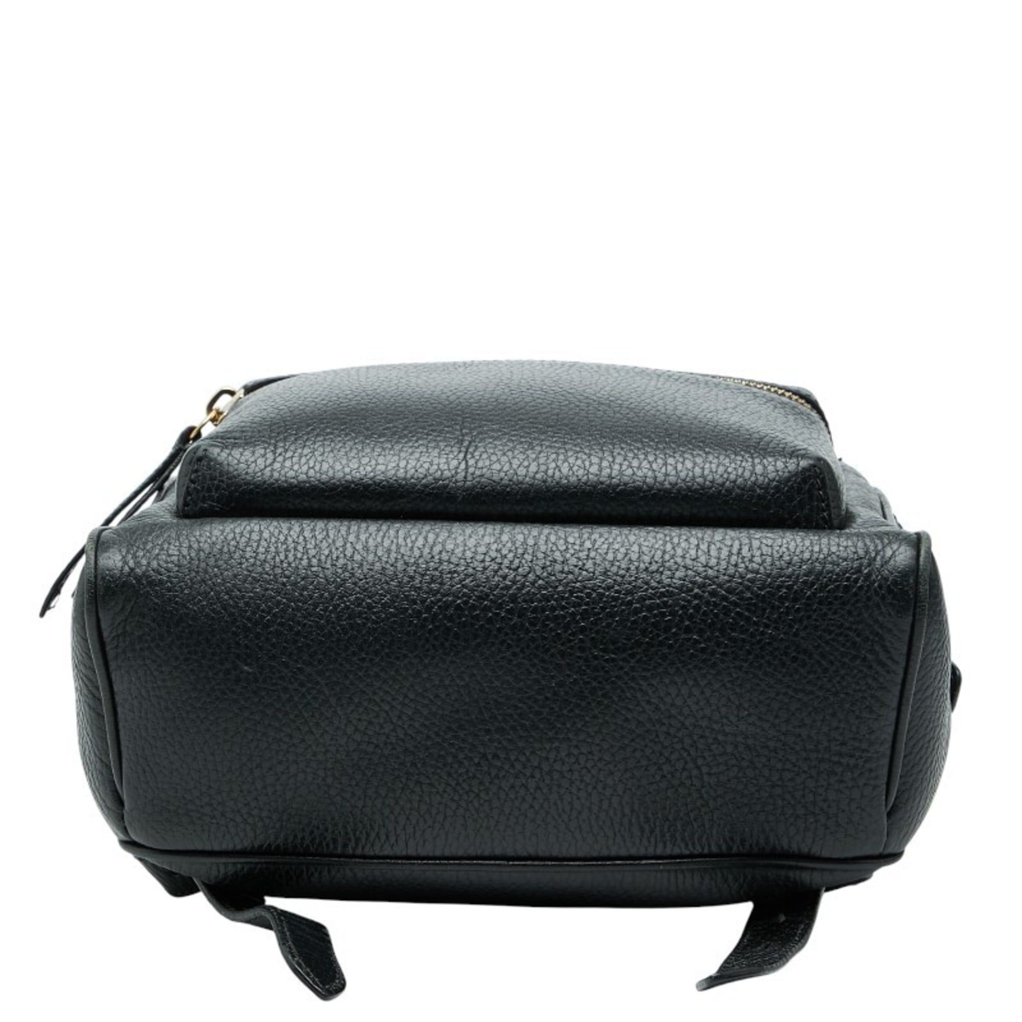 Gucci Soho Interlocking Backpack Black Leather org.jpg main image 4