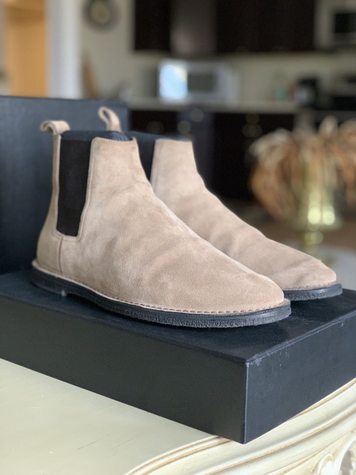 Saint Laurent Paris Saint Laurent Oran Chelsea Boots Suede New Sigaro Grailed