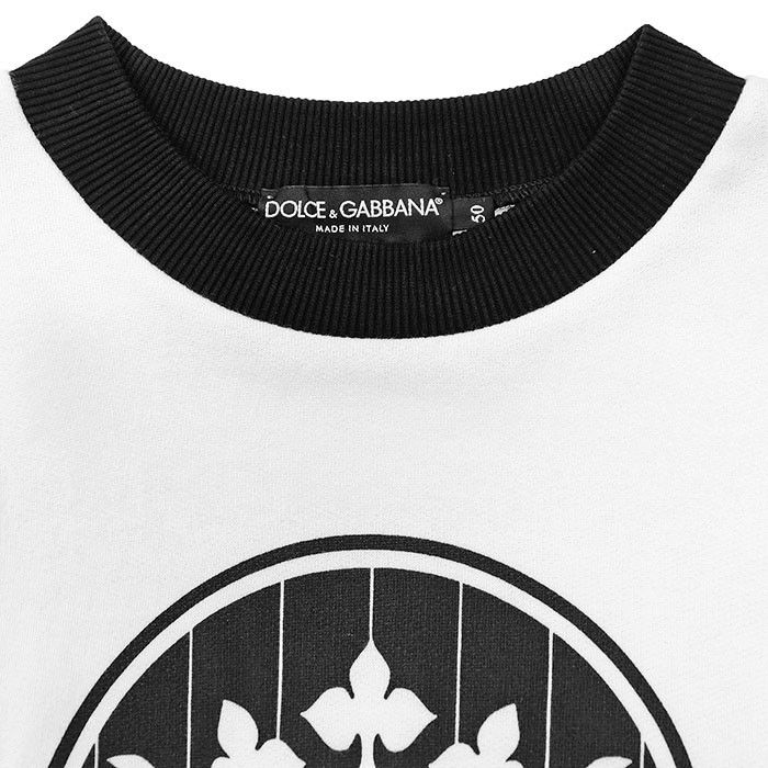 Dolce & Gabbana Dolce & Gabbana Dolce&Gabbana French Terry Cotton Sweatshirt Textile Sweatshirts & Hoodies DUTY FREE for USA Size ONE SIZE - 3 Thumbnail