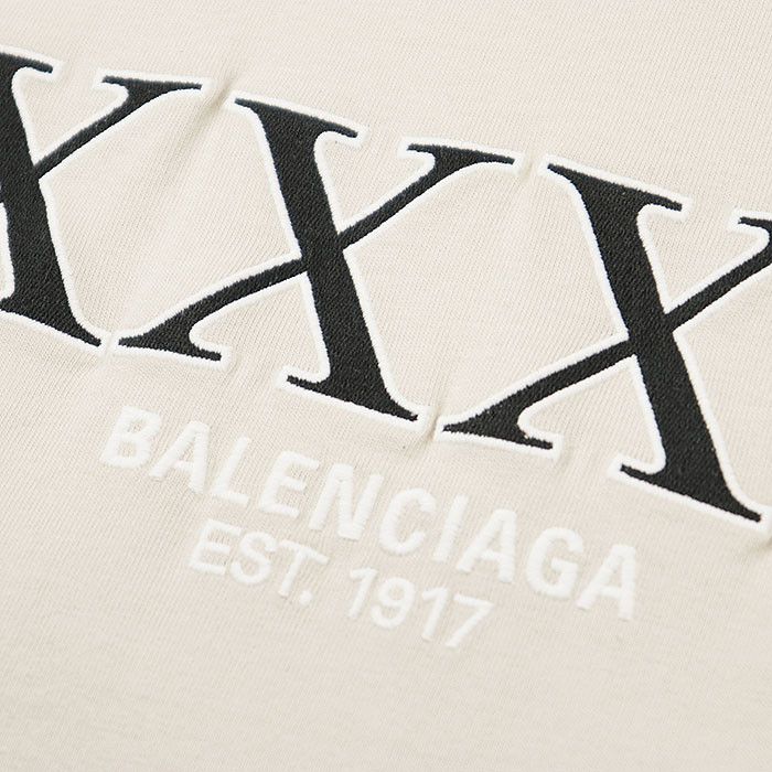 Balenciaga Balenciaga Balenciaga Embroidery Cotton T-shirt Textile T-Shirts DUTY FREE for USA Size ONE SIZE - 4 Thumbnail