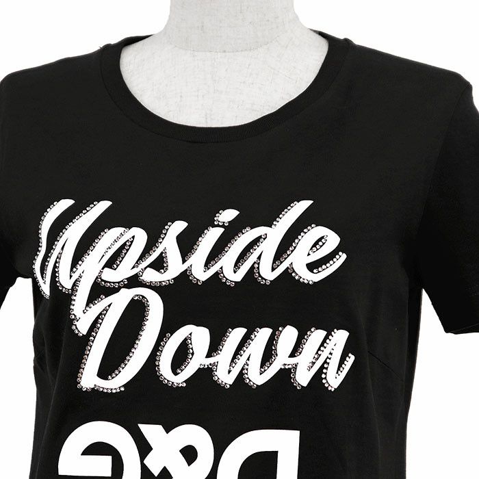 Dolce & Gabbana Dolce & Gabbana Dolce&Gabbana Upside Down Logo Cotton T-shirt Textile T-Shirts DUTY FREE for USA Size ONE SIZE - 2 Thumbnail