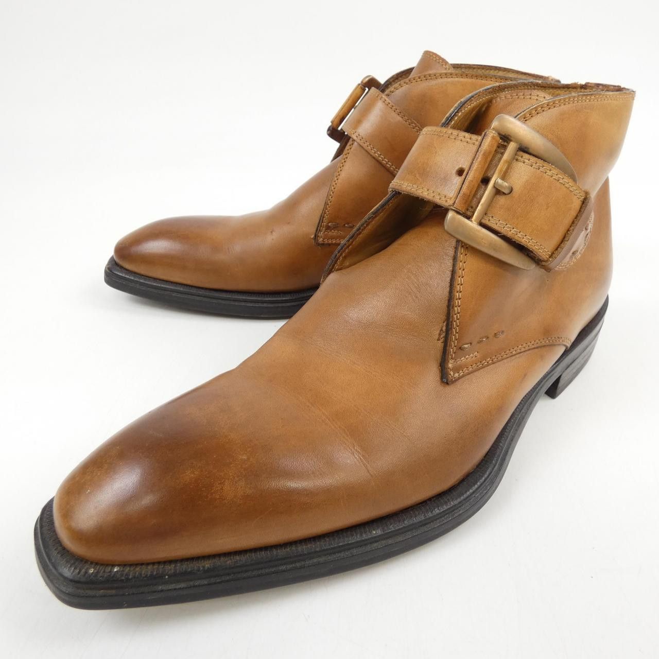 Other Other Stefano Branchini Boots Leather Shoes DUTY FREE for USA Size ONE SIZE - 3 Thumbnail