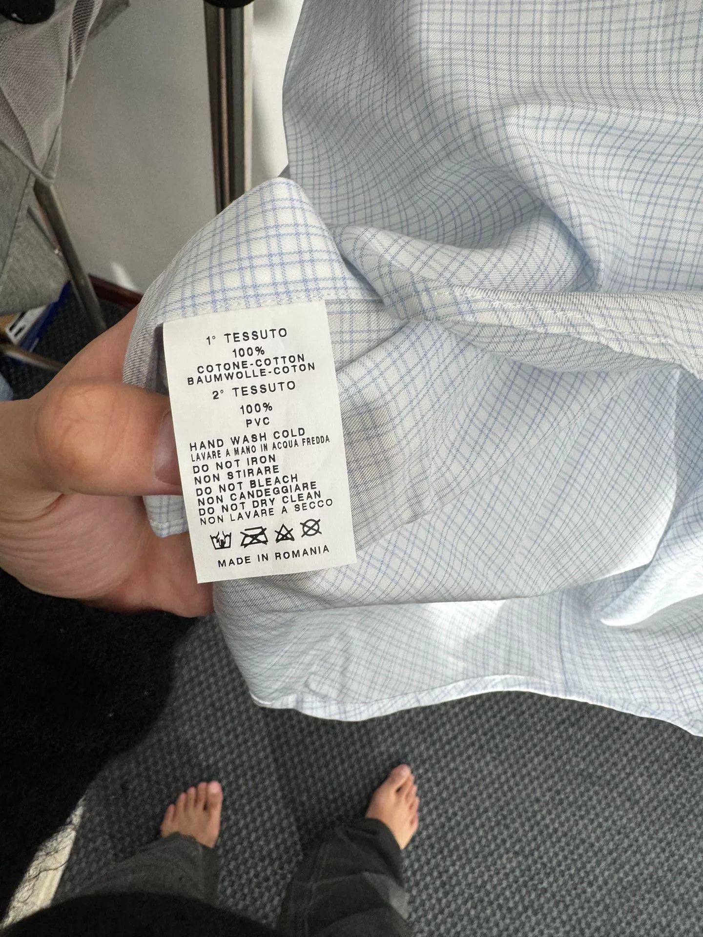 Raf Simons Raf Simons Cotton Checkered Shirt Size US M / EU 48-50 / 2 - 4 Thumbnail
