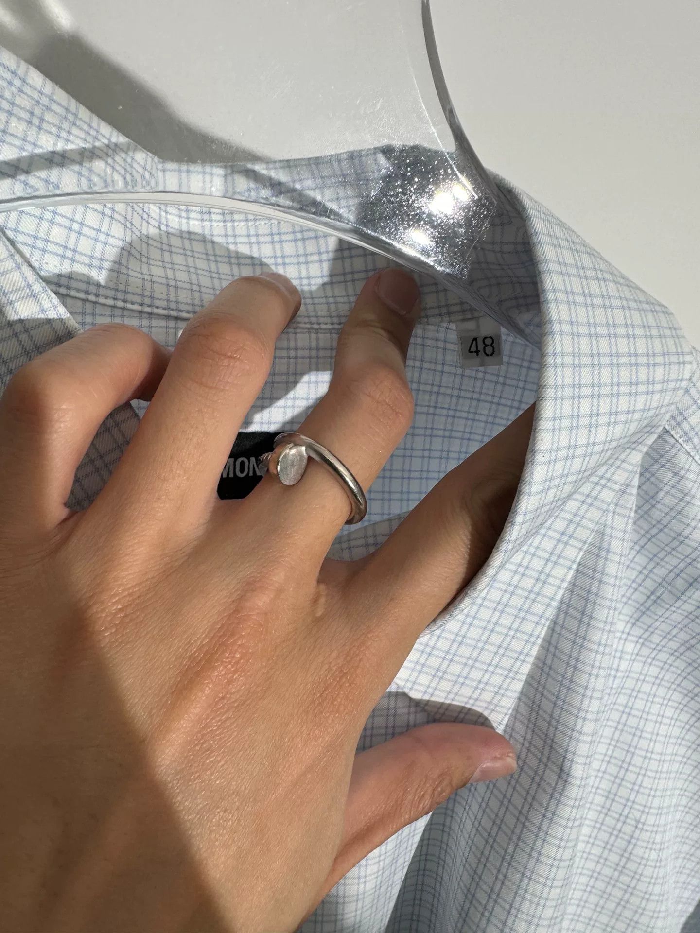 Raf Simons Raf Simons Cotton Checkered Shirt Size US M / EU 48-50 / 2 - 5 Thumbnail