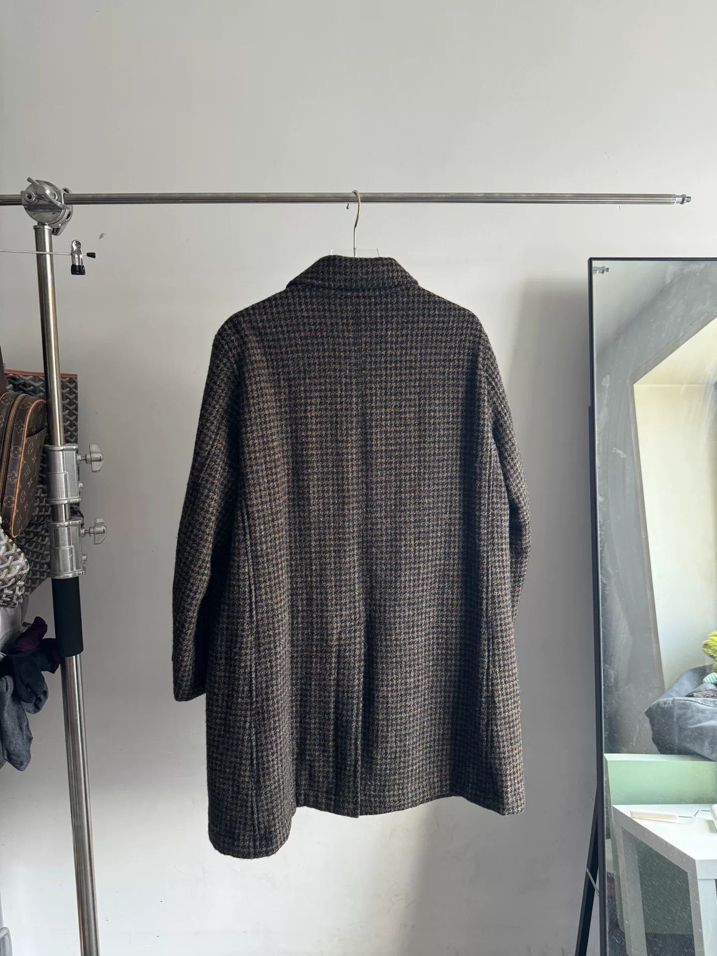 Undercover Undercover Wool Houndstooth Overcoat Size 3 Size L / US 10 / IT 46 - 2 Thumbnail