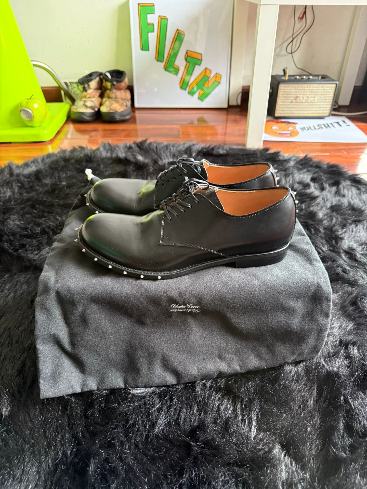 Undercover Undercover Studded Leather Shoes Size US 10 / EU 43 - 2 Thumbnail