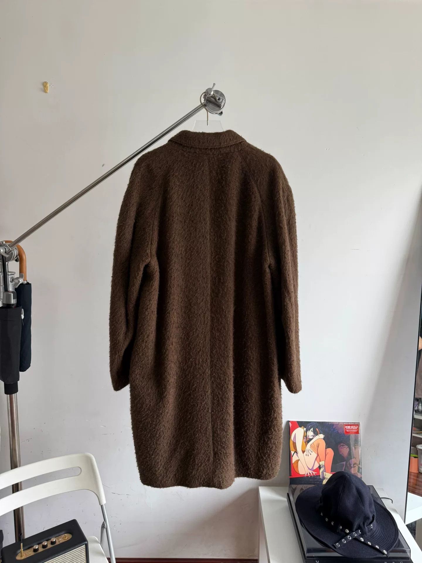 Lemaire Lemaire Alpaca Wool Coat in Brown Size US S / EU 44-46 / 1 - 2 Thumbnail