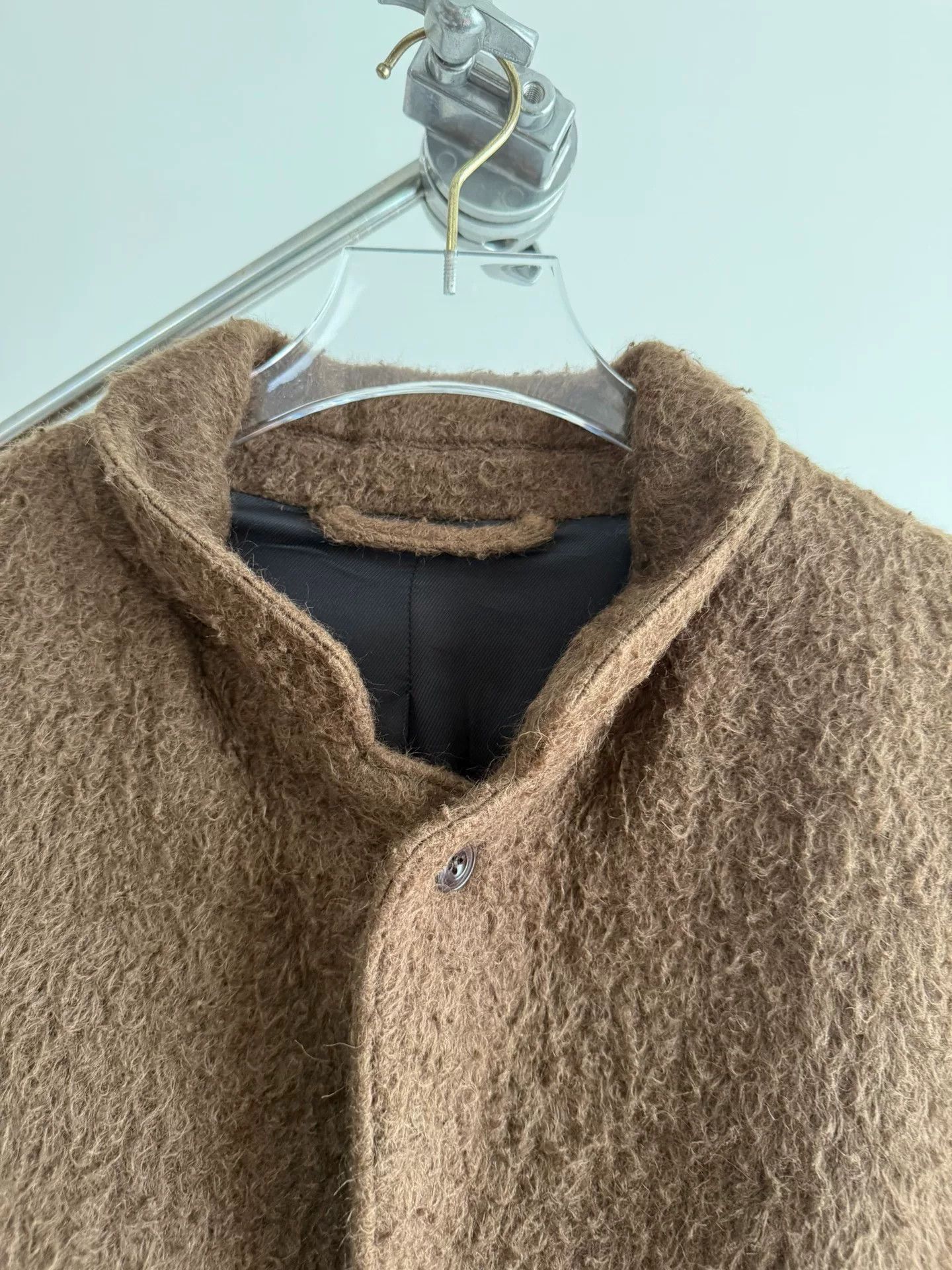 Lemaire Lemaire Alpaca Wool Coat in Brown Size US S / EU 44-46 / 1 - 5 Thumbnail