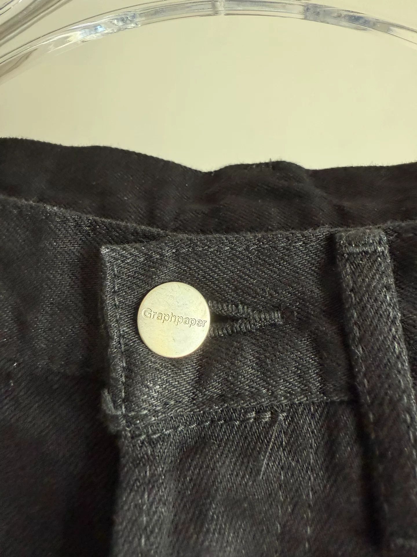 Graphpaper Japanese Black Denim Pants with Tag Size US 28 / EU 44 - 3 Thumbnail