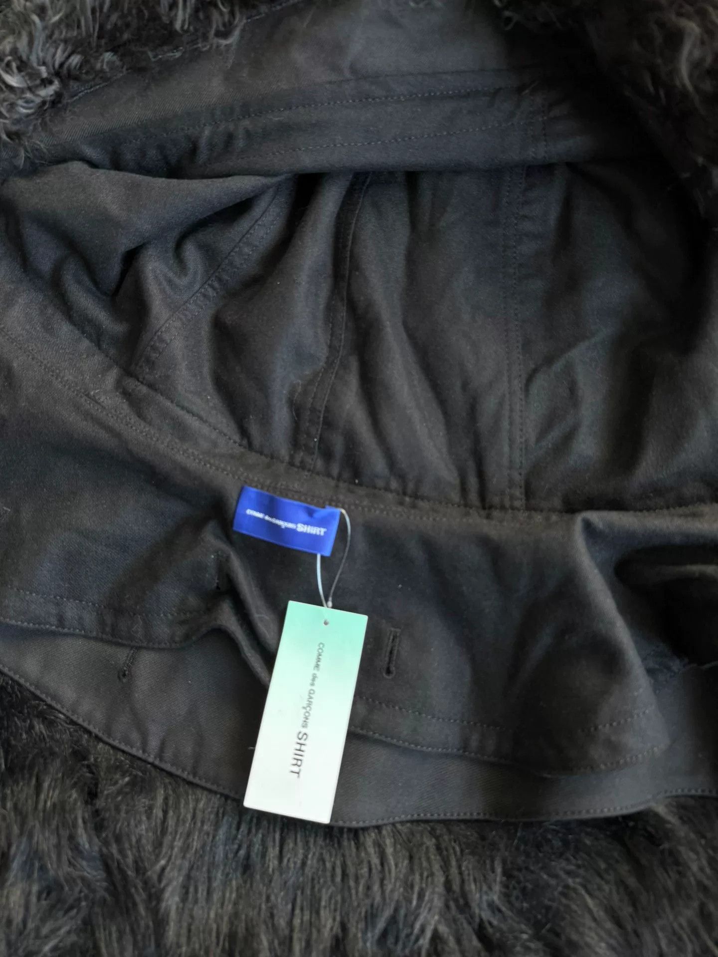 Comme des Garcons Comme des Garçons Black Hoodie with Tag Size ONE SIZE - 3 Thumbnail