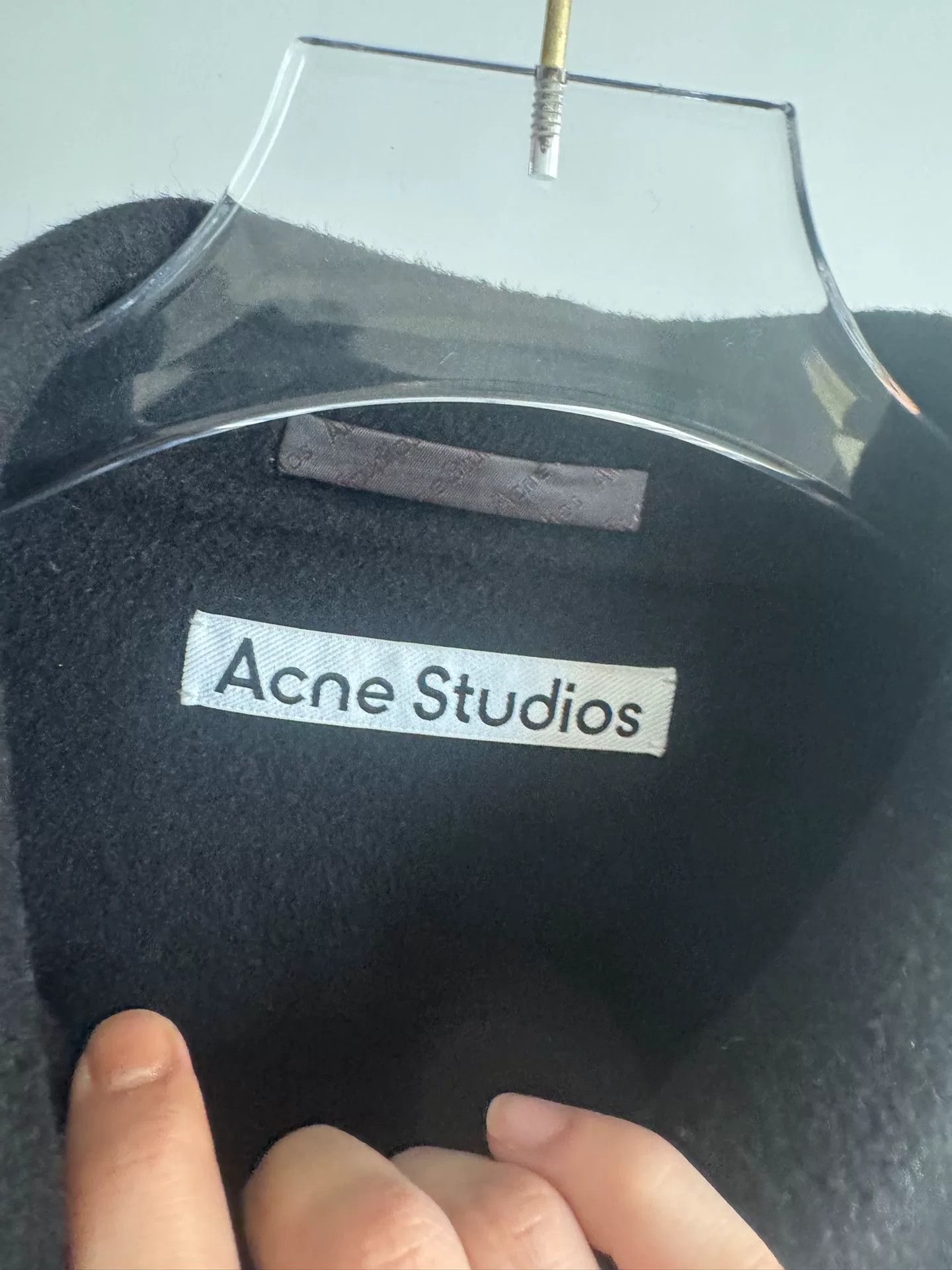 Acne Studios Acne Studios Black Cashmere Jacket Size 48 Size US M / EU 48-50 / 2 - 4 Thumbnail