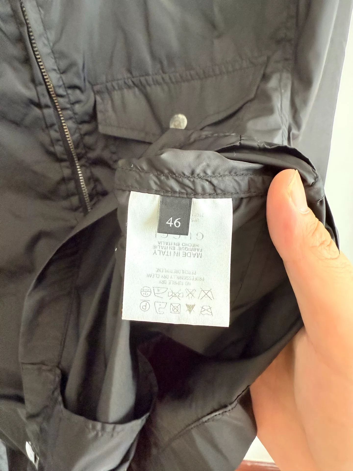 Gucci Portable Nylon Motorcycle Jacket by Gucci Size US S / EU 44-46 / 1 - 5 Thumbnail