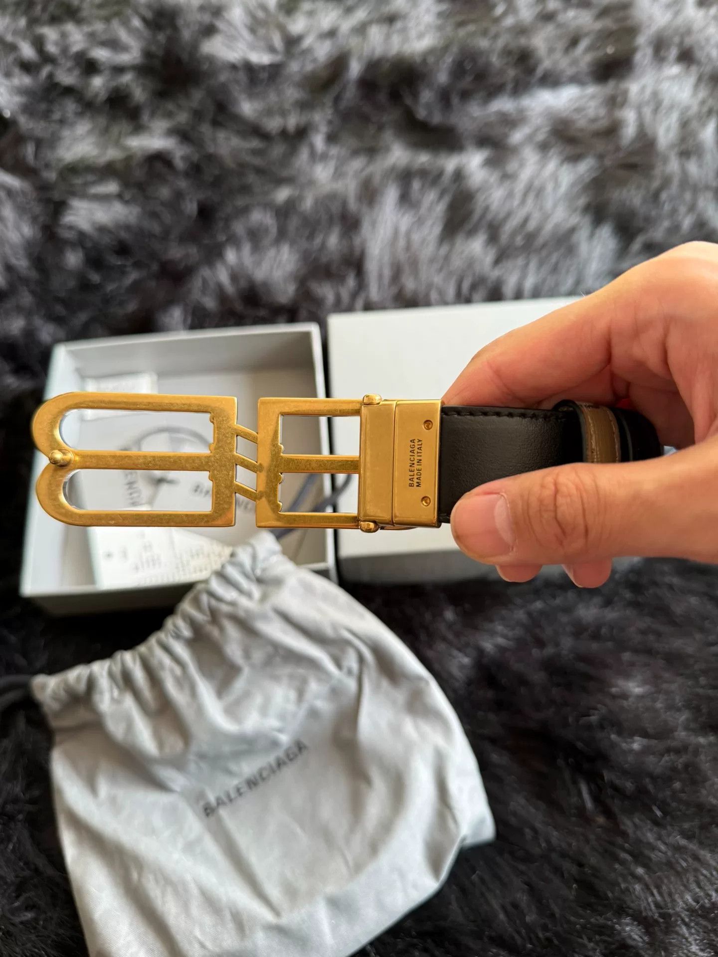 Balenciaga Balenciaga Double-Sided Belt Size 90 Size ONE SIZE - 3 Thumbnail