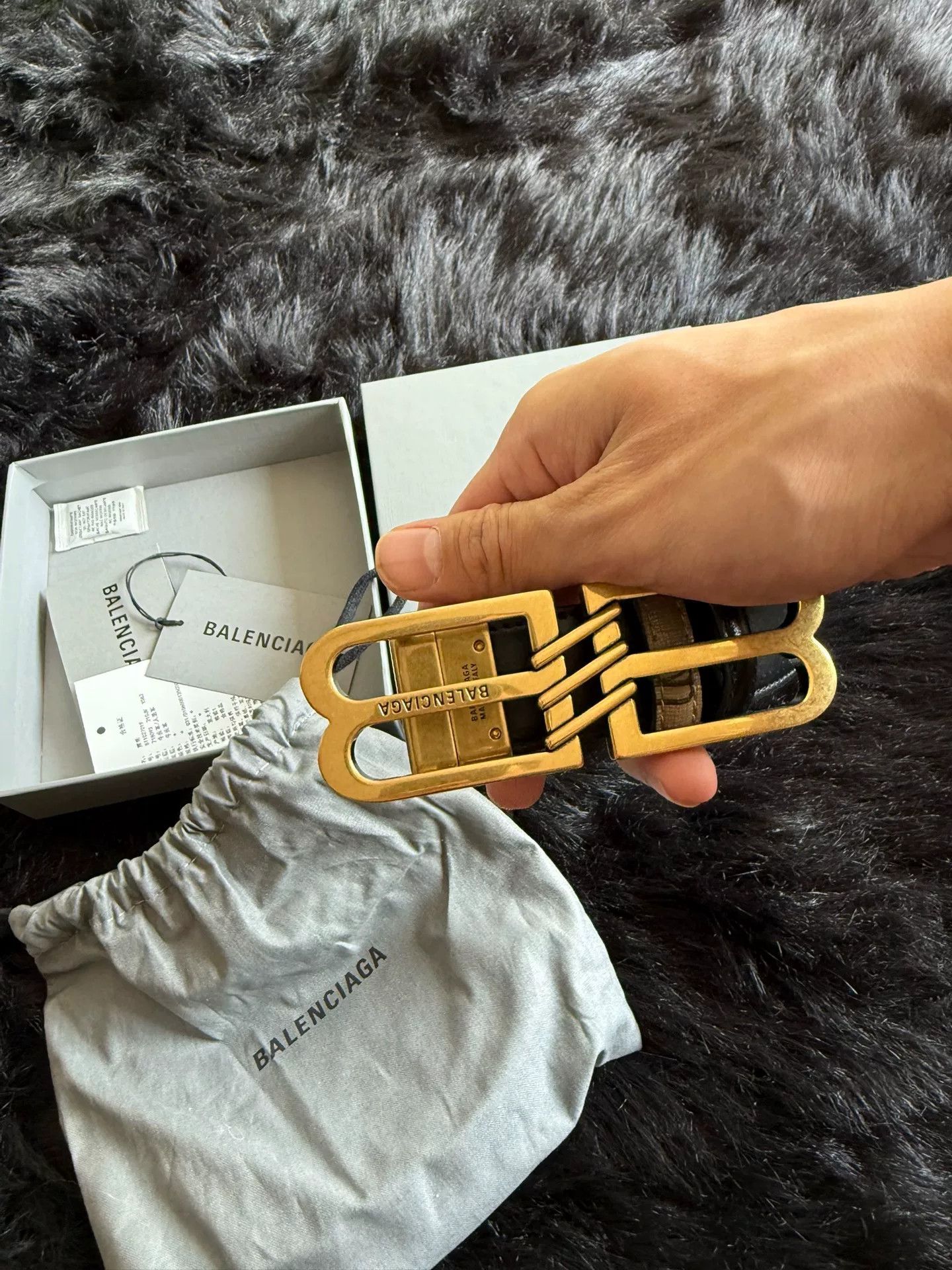 Balenciaga Balenciaga Double-Sided Belt Size 90 Size ONE SIZE - 4 Thumbnail