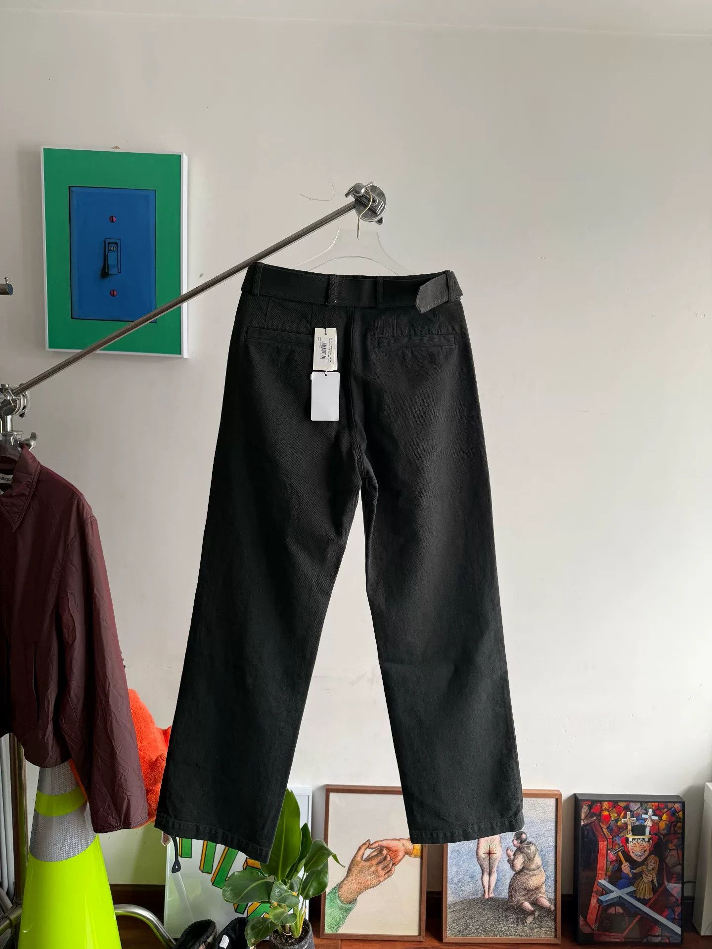 Dries Van Noten Dries Van Noten Gray Cargo Pants Size 48 Size US 32 / EU 48 - 2 Thumbnail