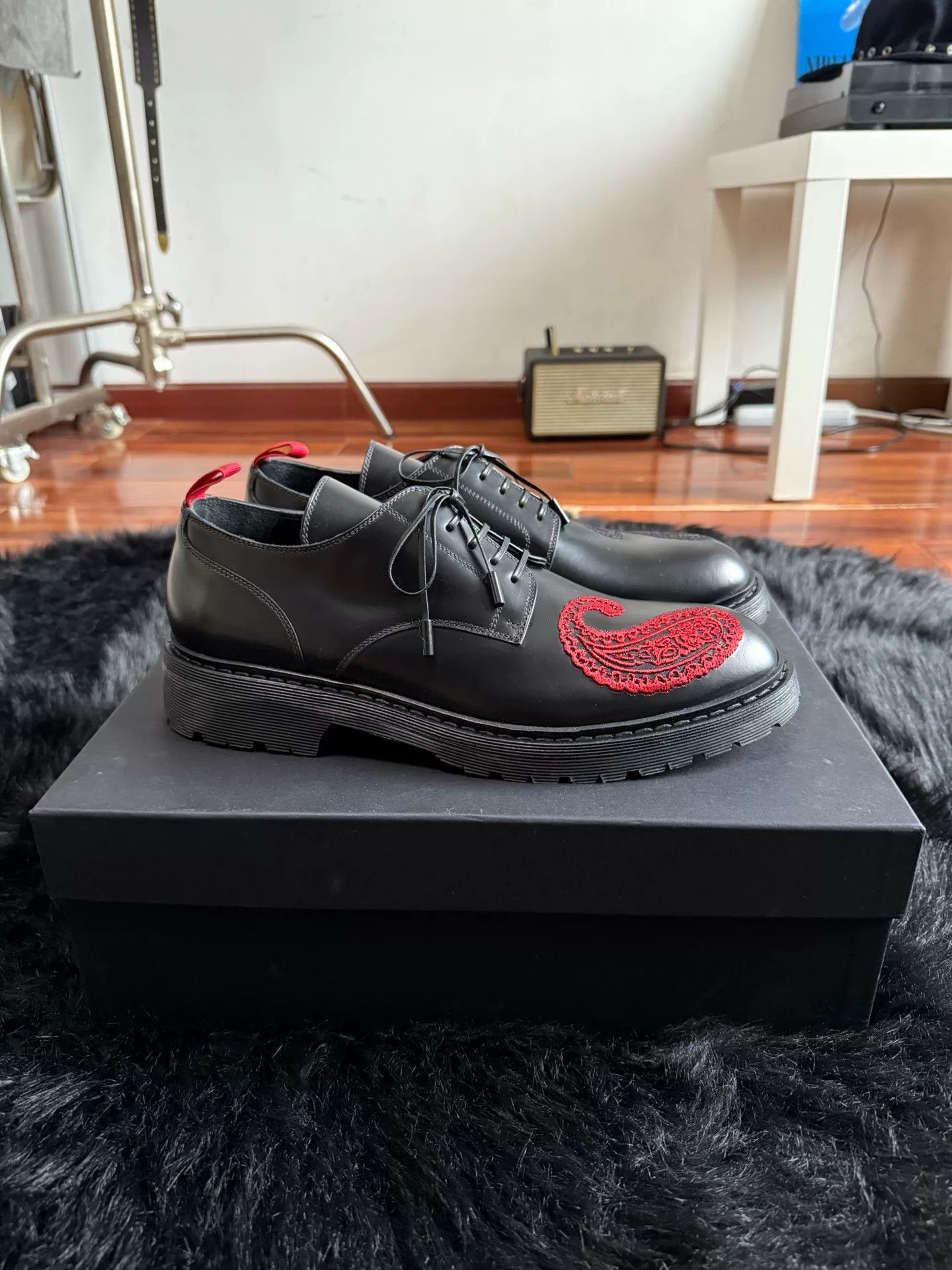 424 Unique 424 Cashew Derby Shoes Size 43 Size US 10 / EU 43 - 2 Thumbnail