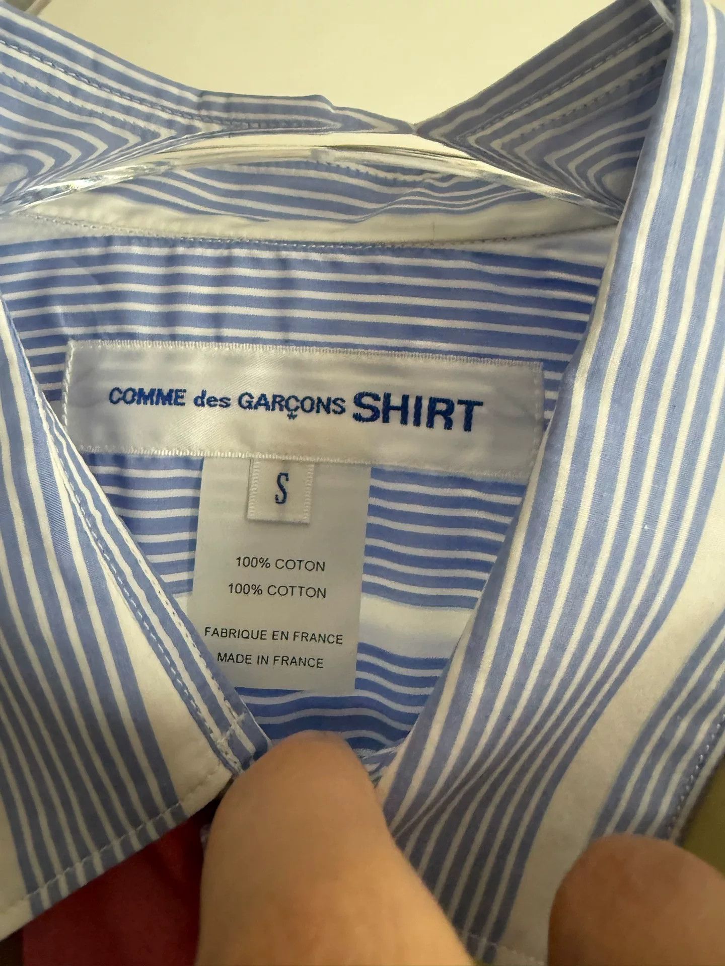 Comme des Garcons Comme des Garçons Striped Shirt S Size US S / EU 44-46 / 1 - 4 Thumbnail