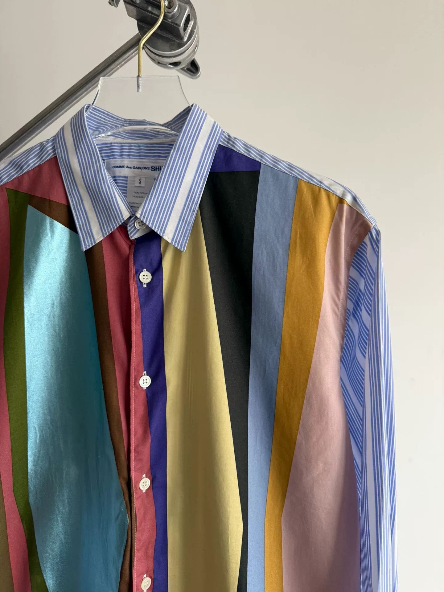 Comme des Garcons Comme des Garçons Striped Shirt S Size US S / EU 44-46 / 1 - 3 Thumbnail