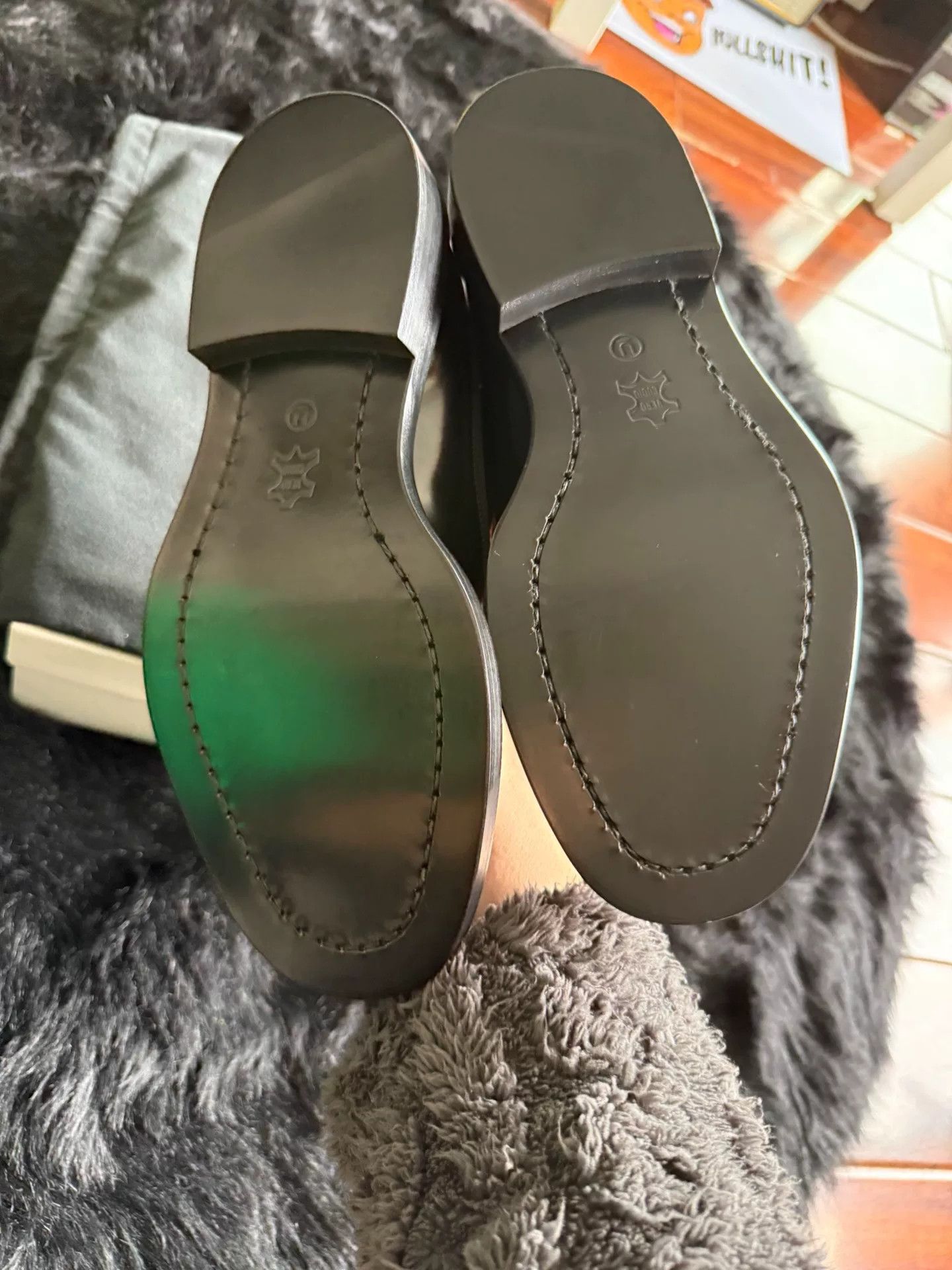 Undercover Undercover Black Poetry Leather Shoes Size US 9 / EU 42 - 5 Thumbnail