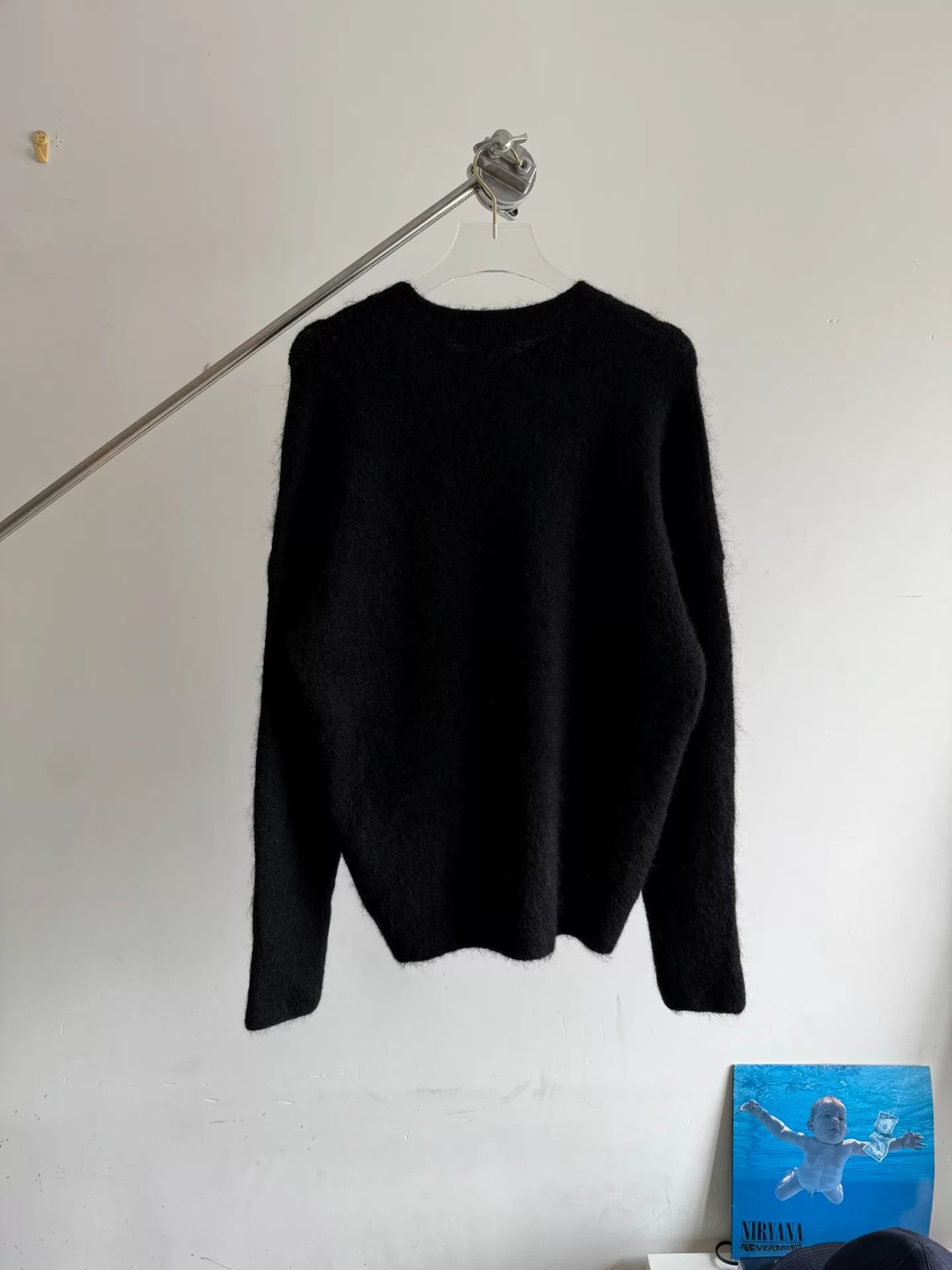 Acne Studios Acne Studios Mohair Sweater in Black Size S / US 4 / IT 40 - 2 Thumbnail