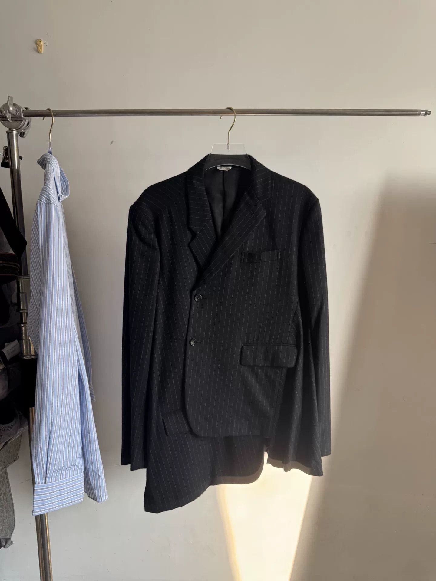 Comme des Garcons Comme des Garçons Homme Cdg Asymmetrical Shirt Size US M / EU 48-50 / 2 - 2 Thumbnail