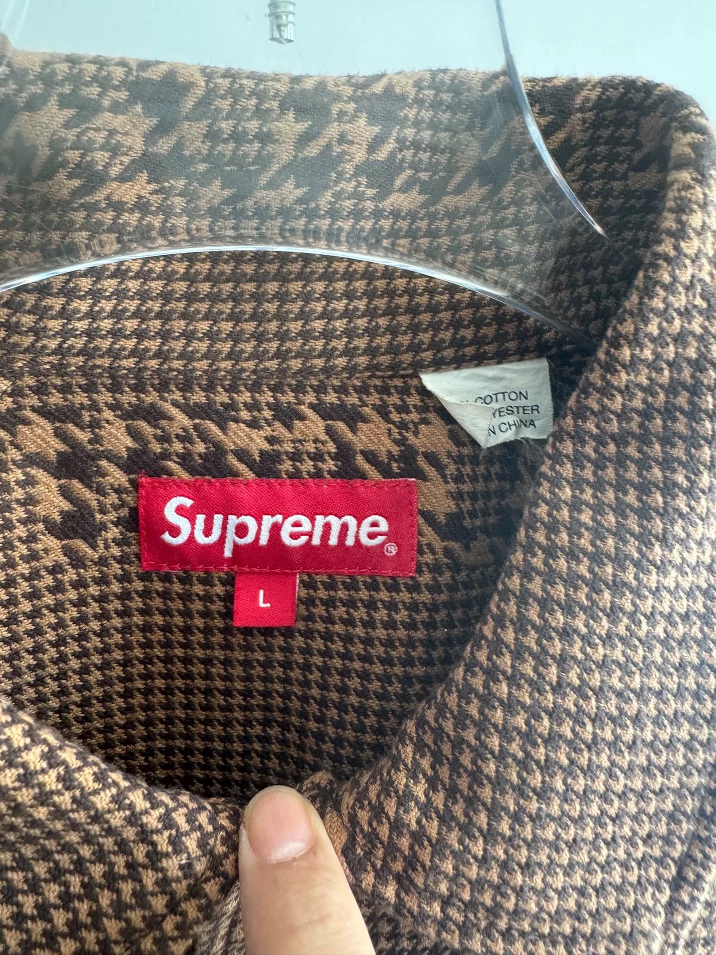 Supreme Supreme Woven Collar Jacket Size L Size US L / EU 52-54 / 3 - 3 Thumbnail