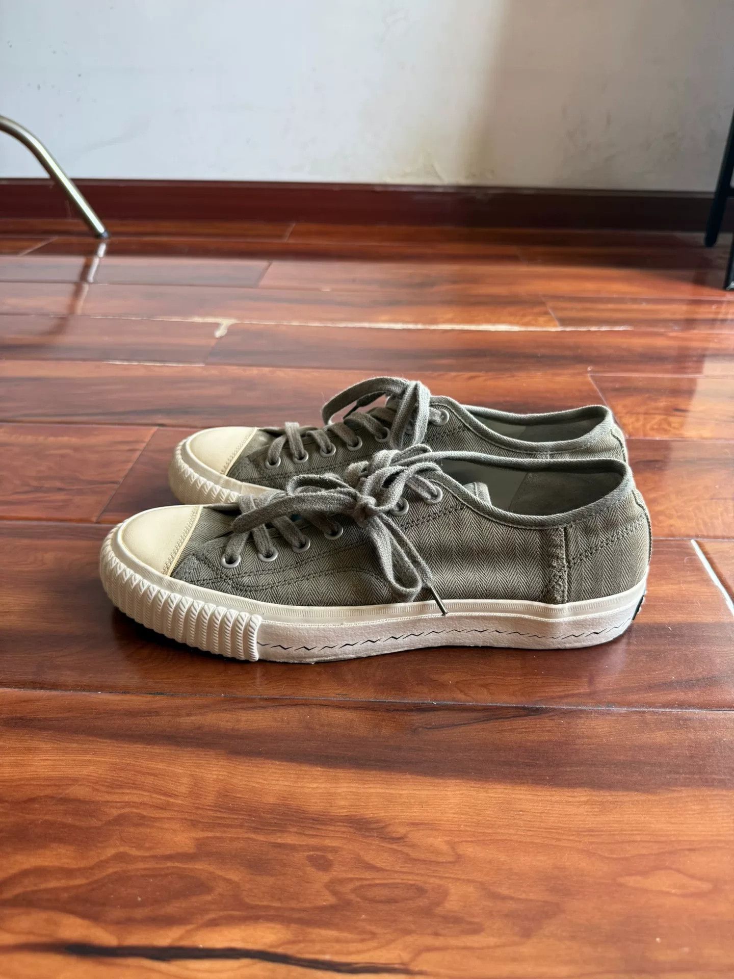 Visvim Visvim Skagway Lo C/D Military Canvas Shoes Size US 9.5 / EU 42-43 - 2 Thumbnail