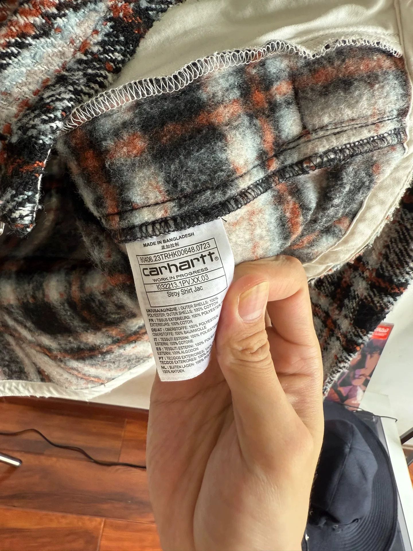 Carhartt Wip Carhartt WIP Plaid Wool Jacket Size US S / EU 44-46 / 1 - 5 Thumbnail