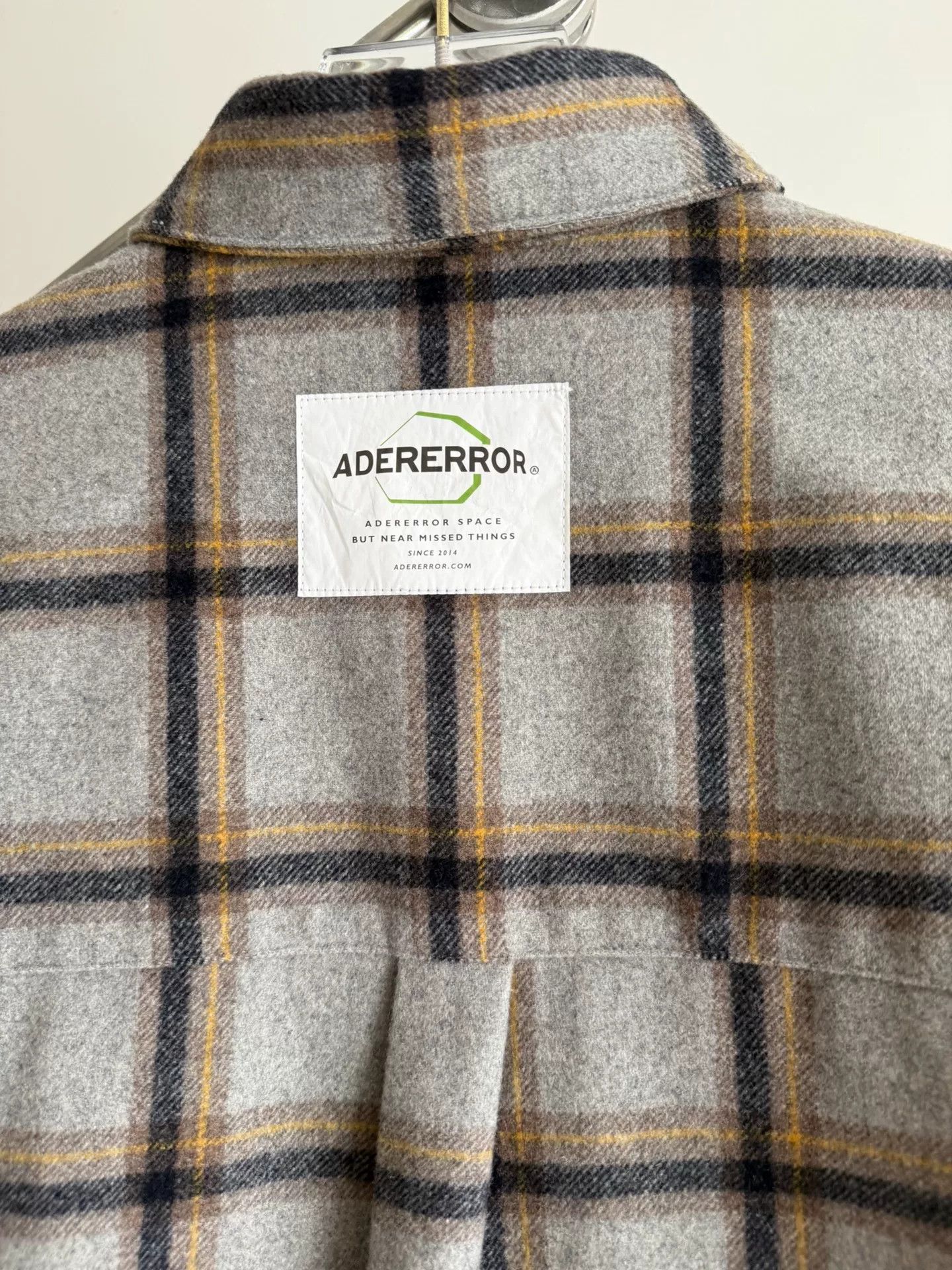 Ader Error Ader Error Plaid Wool Shirt Size US M / EU 48-50 / 2 - 8 Thumbnail