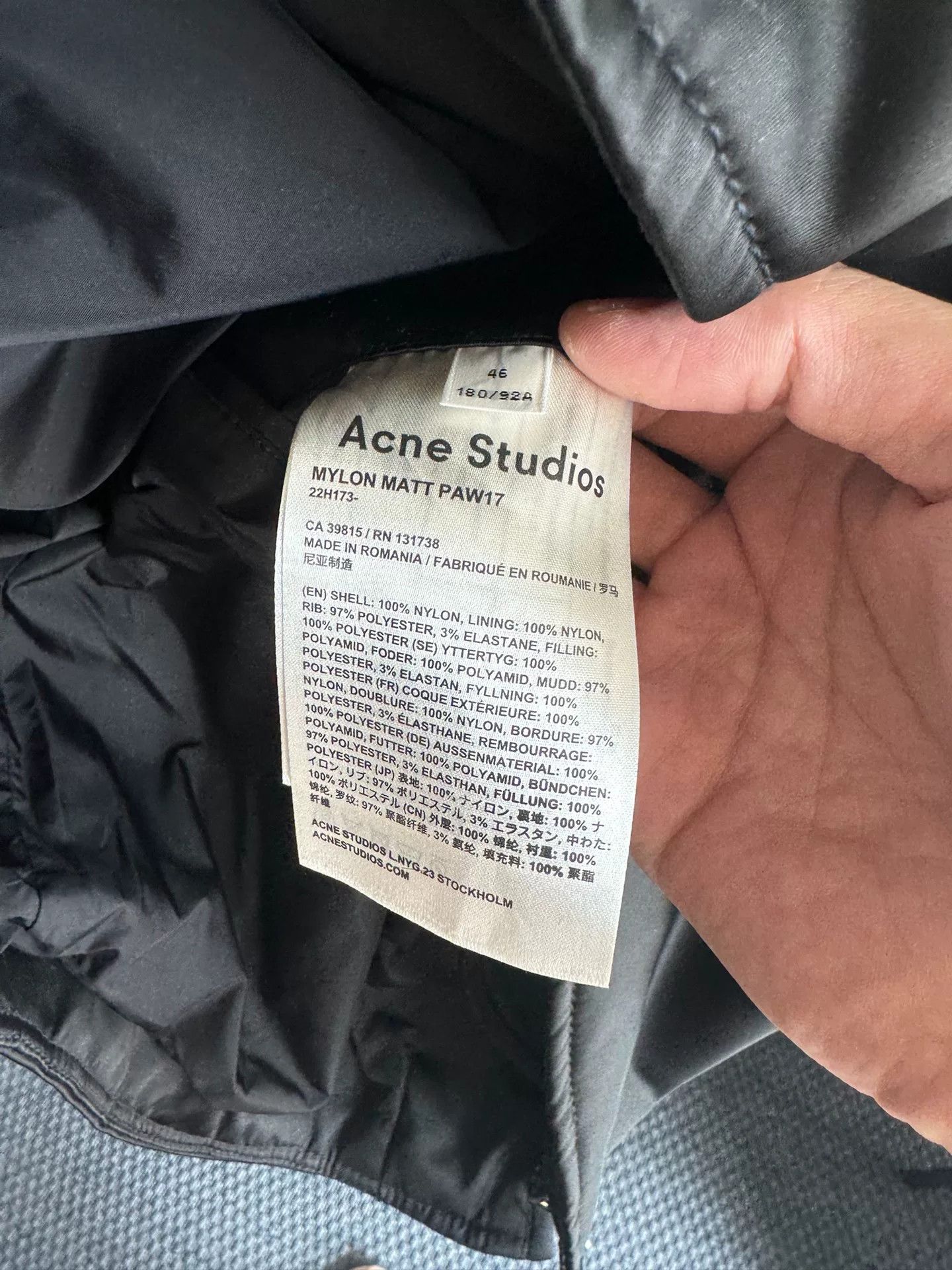 Acne Studios Acne Studios MA1 Bomber Jacket Size US M / EU 48-50 / 2 - 5 Thumbnail