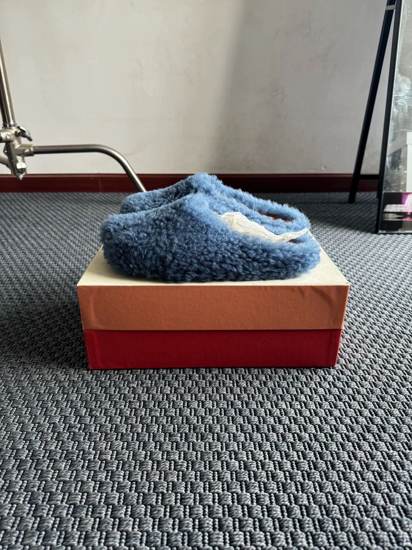 Marni Marni Lambswool Slippers Size 42 Size US 11 / IT 41 - 2 Thumbnail
